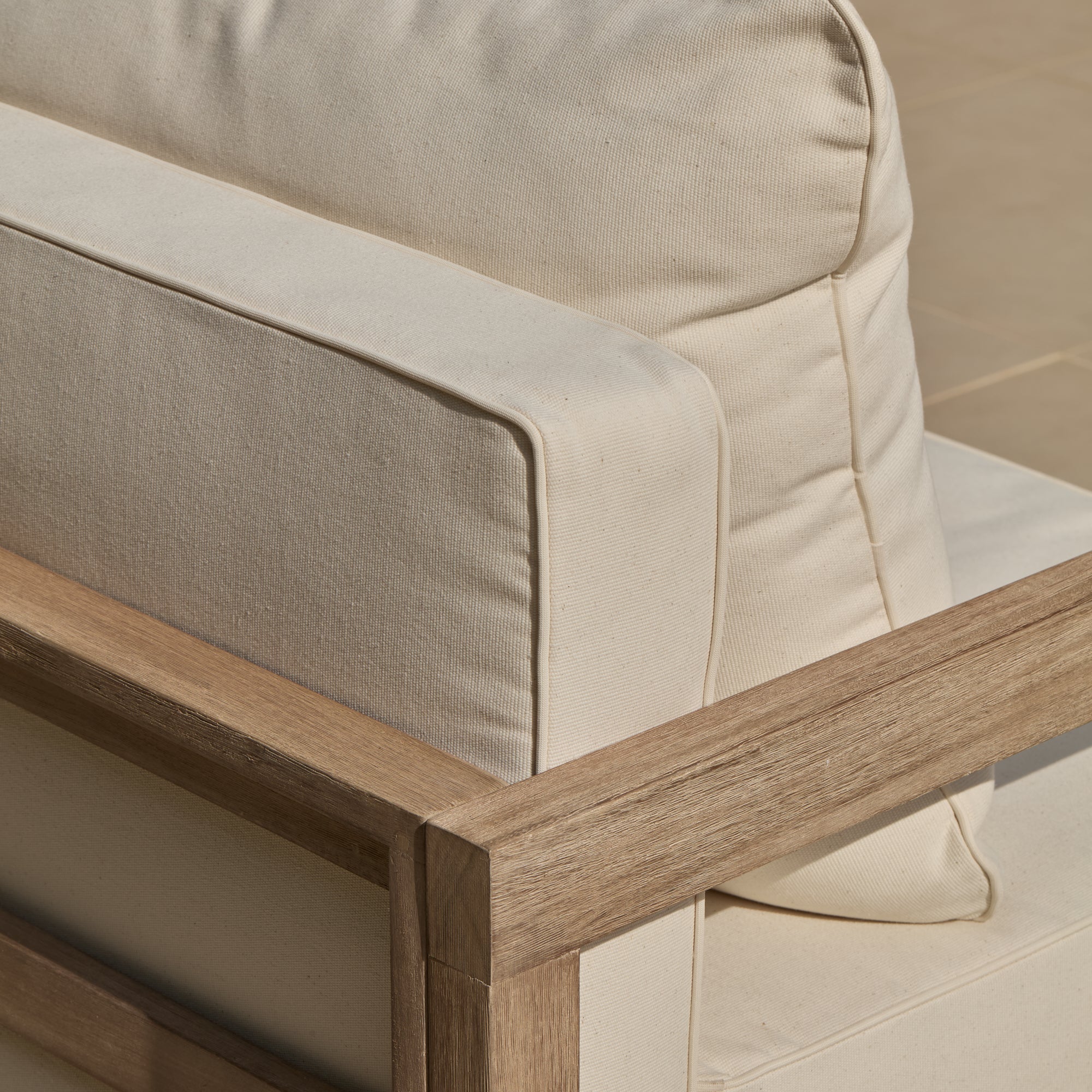 Akira Armchair Cushion Covers - Linen - Image 2