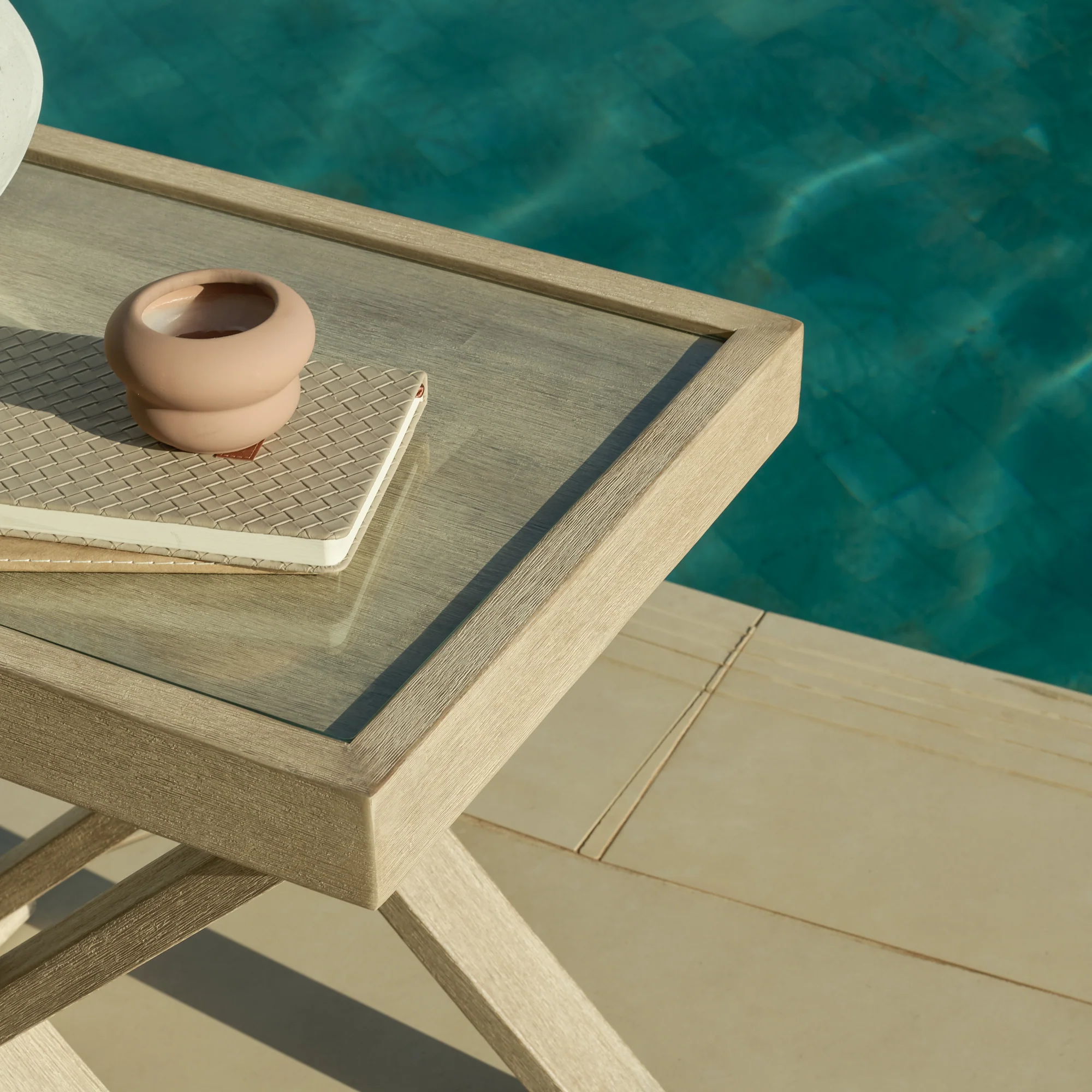 Akira Glass Top for Garden Side Table - Image 7