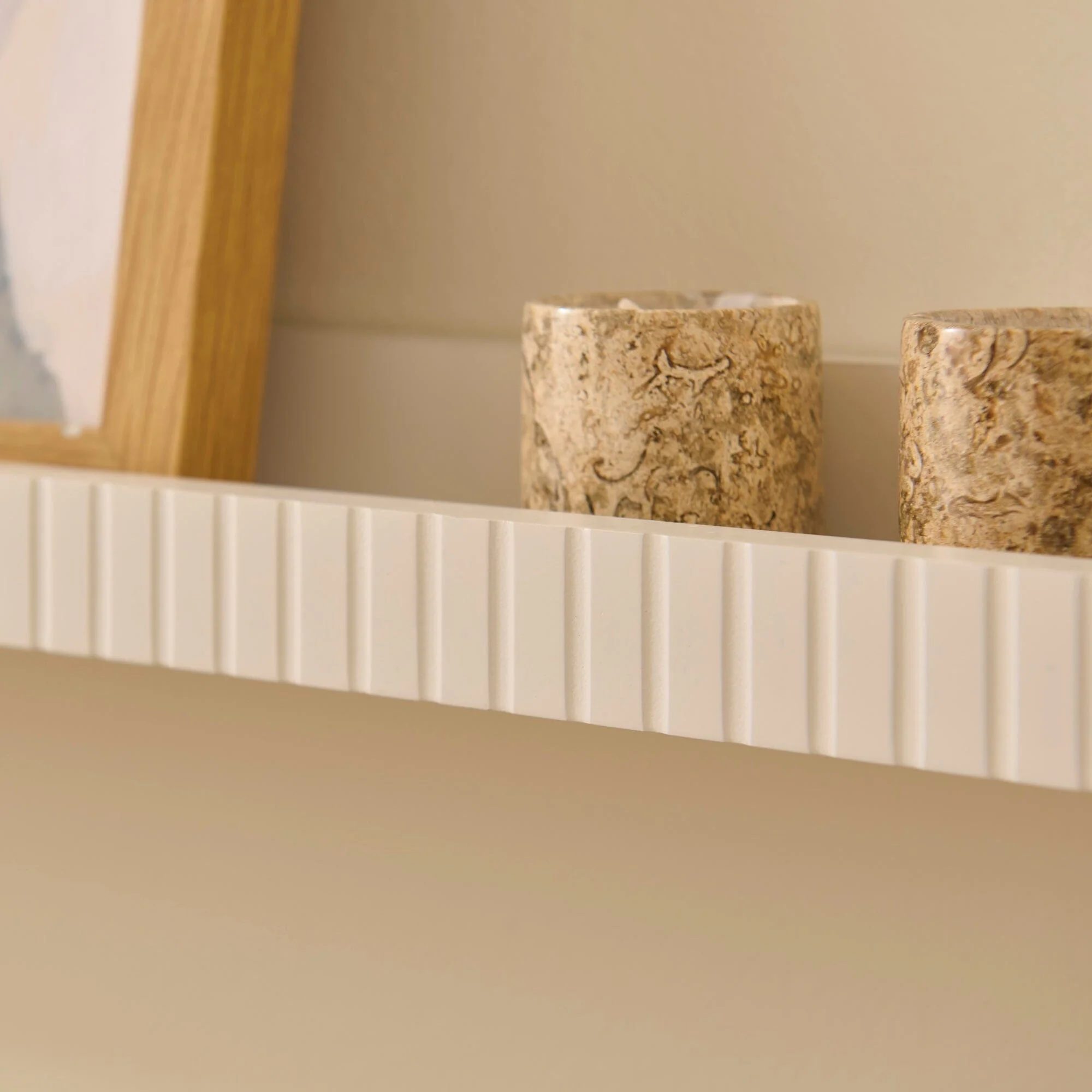 Alba 100cm Picture Ledge - White - Image 4