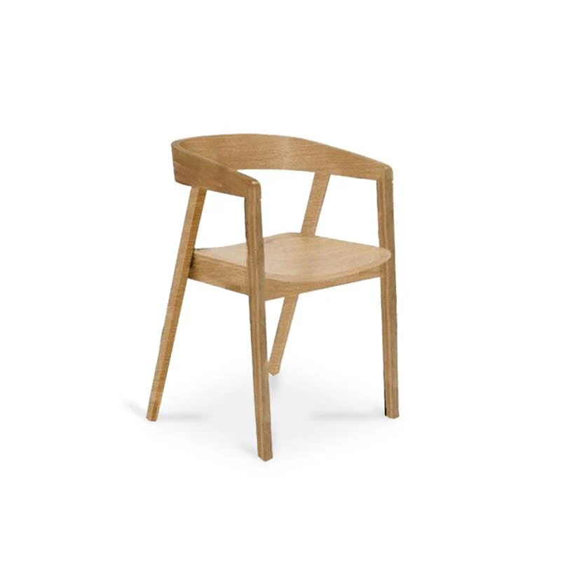 Amelia Pale Oak Dining Table Set with Black Legs - 6 Seater - Pale Oak Armchairs - Image 3
