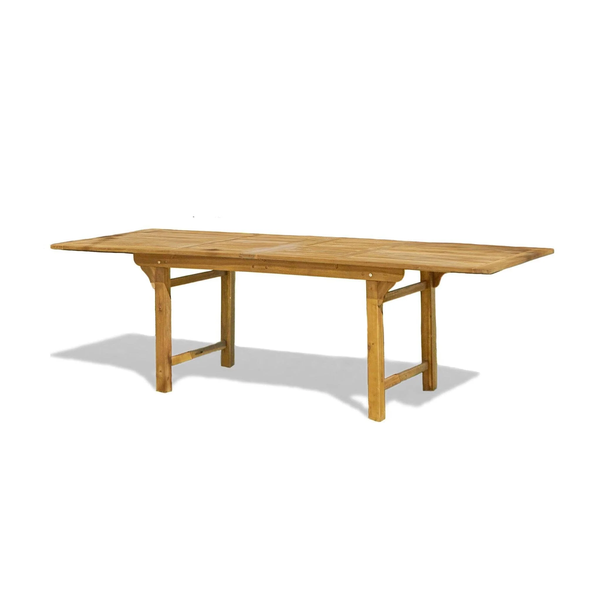 Aspen 8 Seater Wooden Garden Dining Set with Grey Parasol - 160cm to 240cm - Image 13
