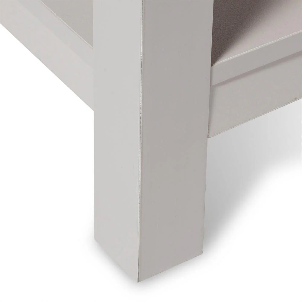 Outlet - Bampton Side Table - Stone Grey - Image 4