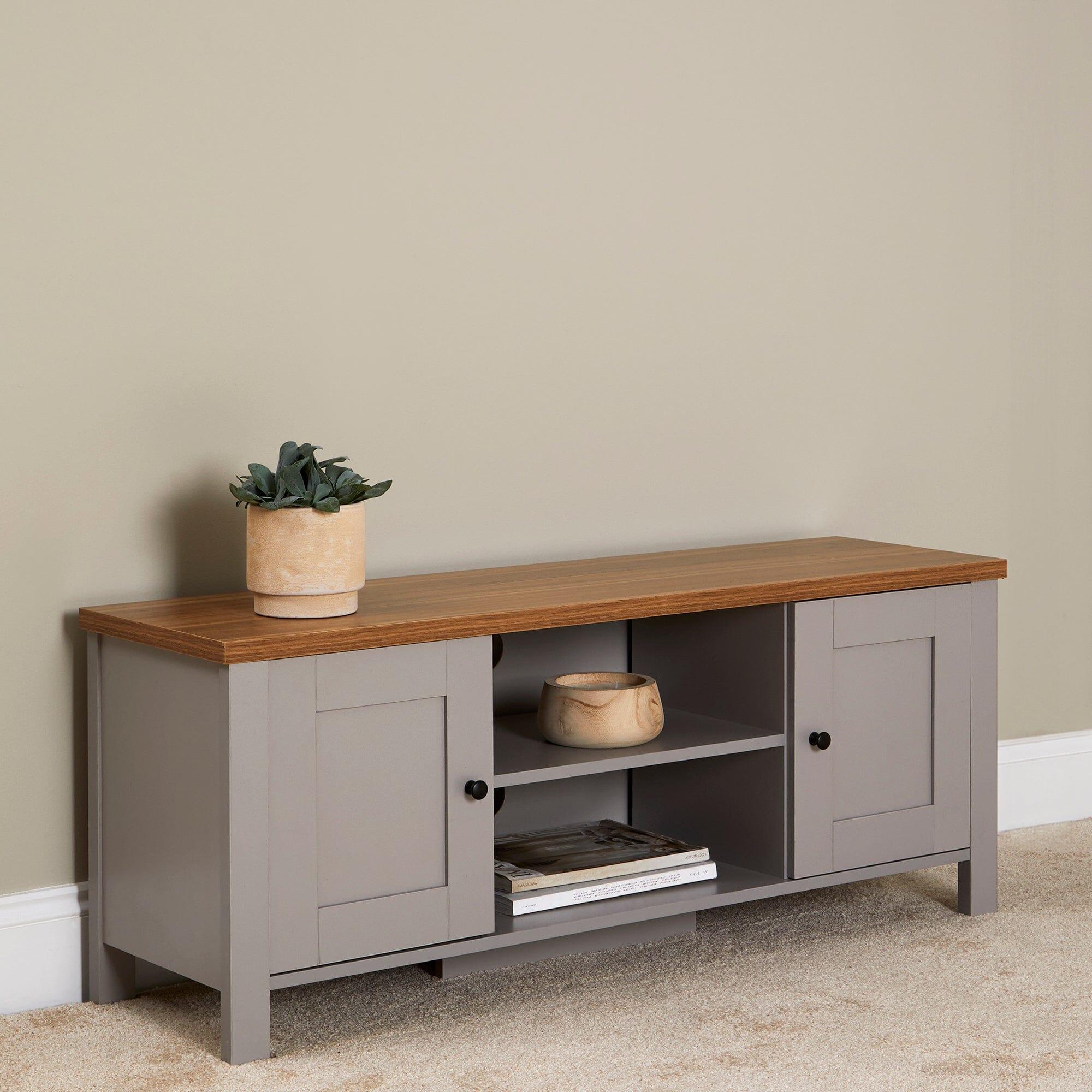 Bampton Stone Grey TV Unit - Image 3