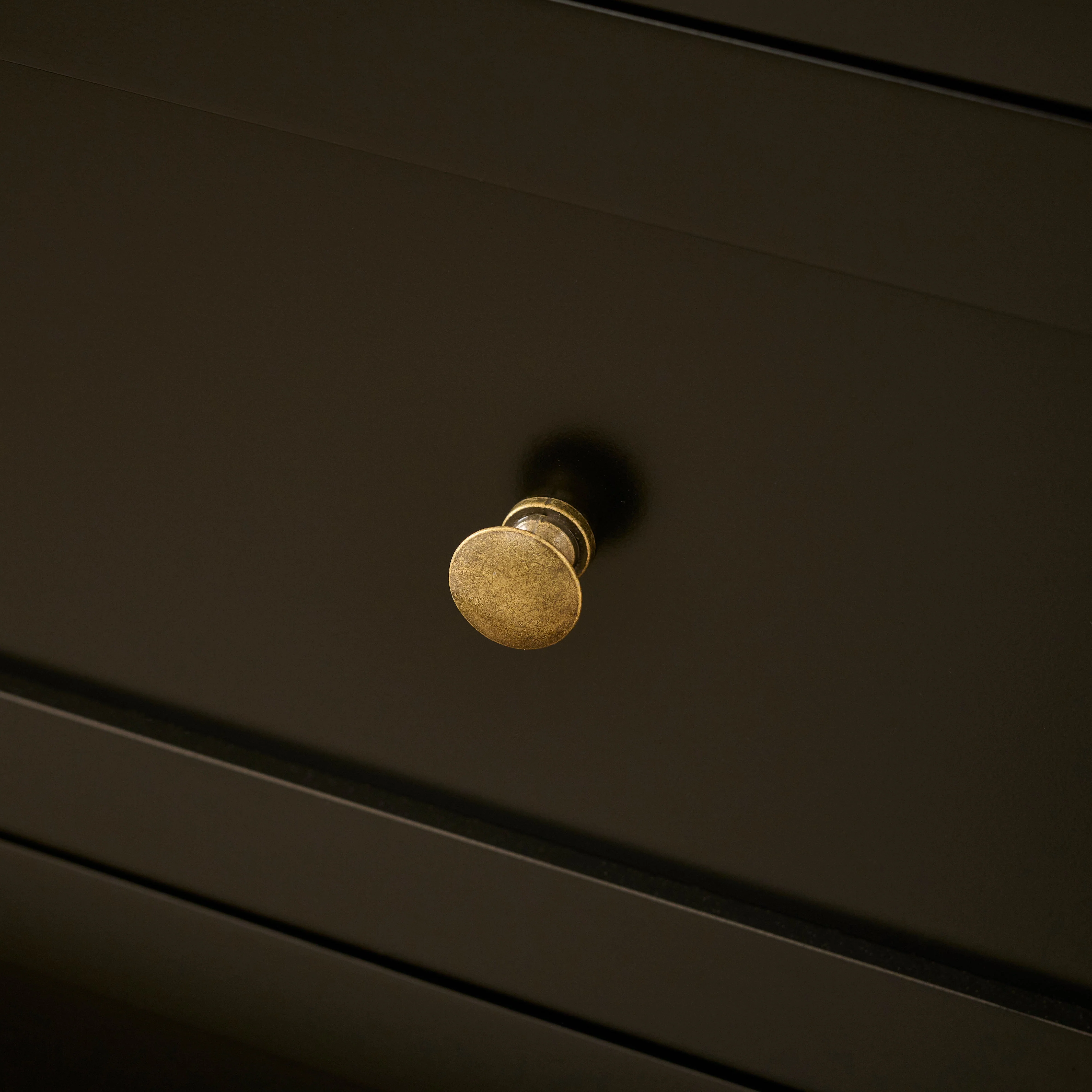 Charlie 3 Drawer Chest of Drawer - Noir Black - Image 4