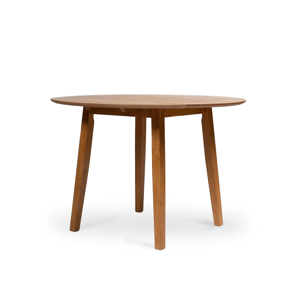 Charlie Classic Oak Dining Table - Drop Leaf - Image 3