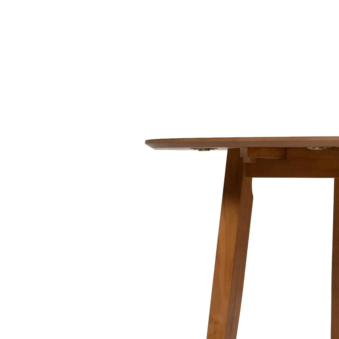 Charlie Classic Oak Dining Table - Drop Leaf - Image 4