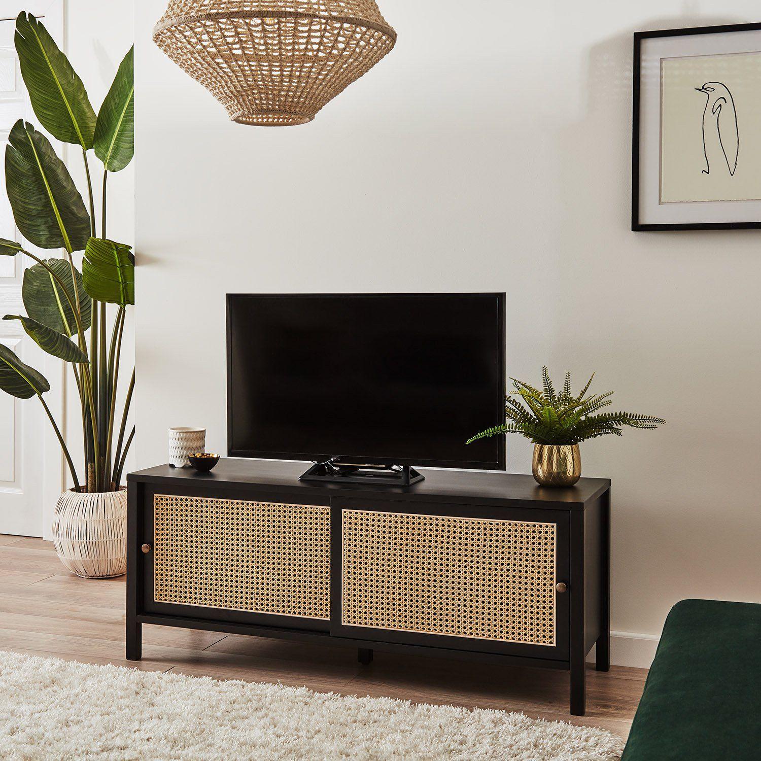 Charlie Cane & Black TV Unit - Image 2