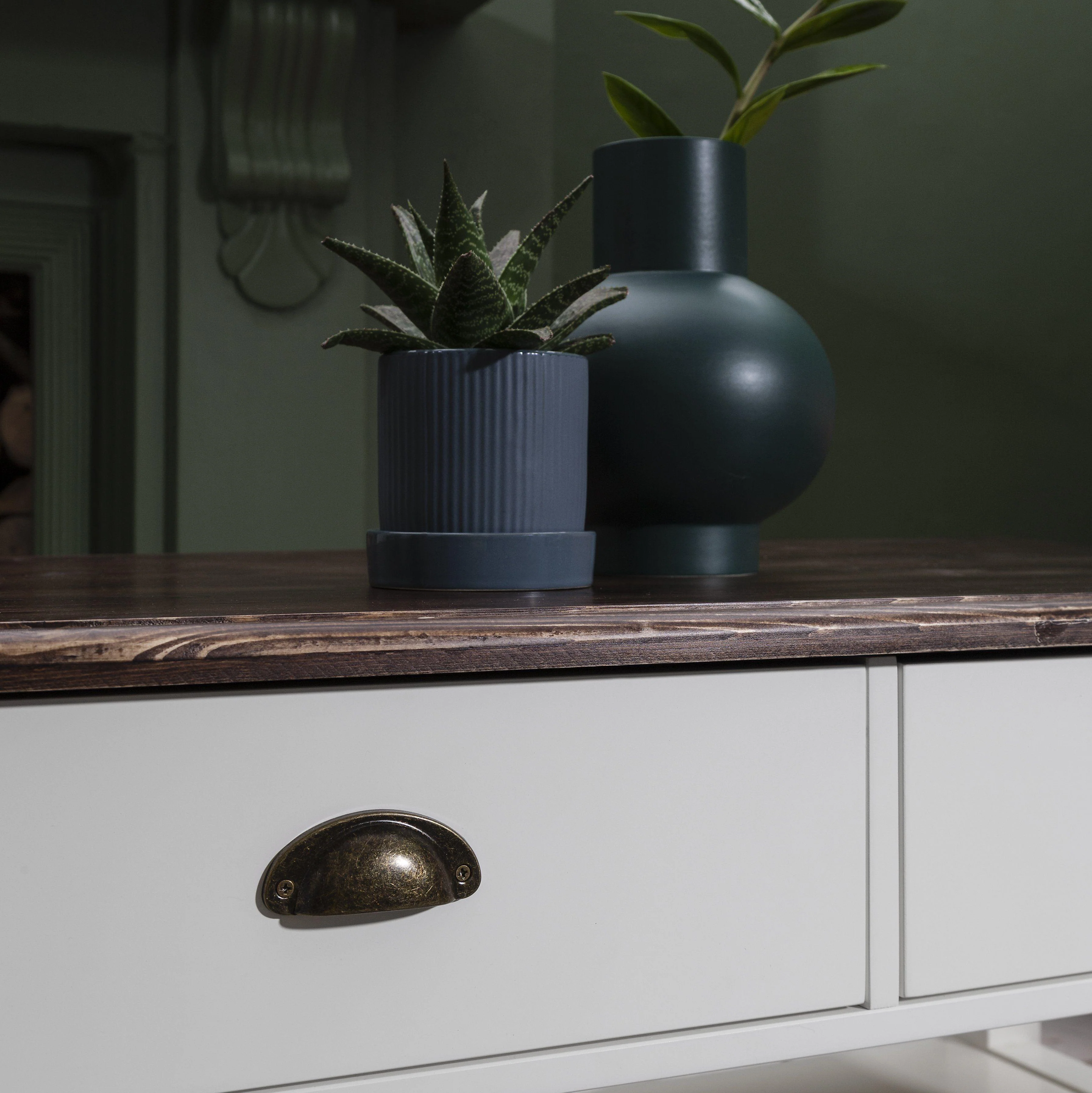 Chatsworth White Coffee Table with Storage - Image 6