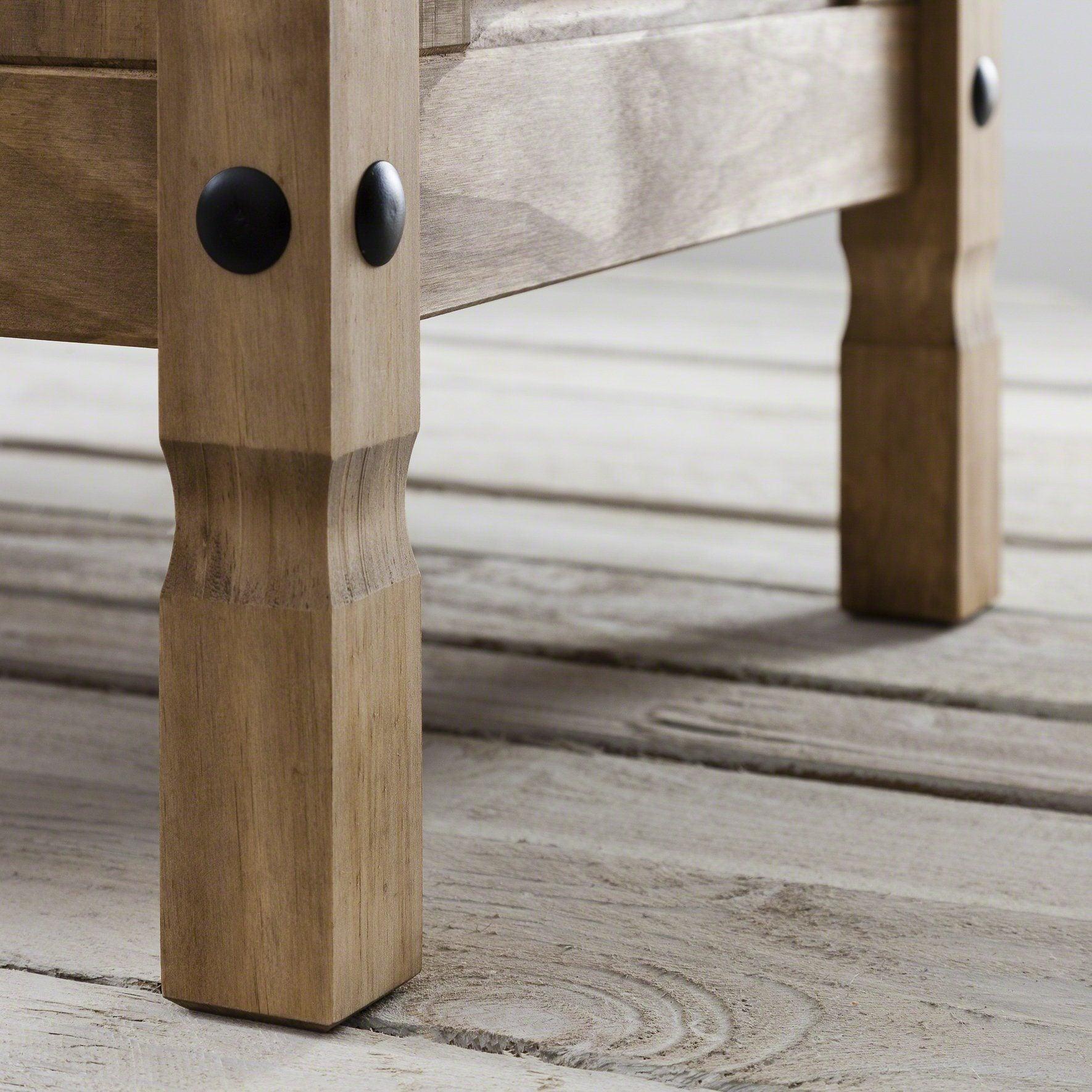 Corona Solid Pine Coffee Table - Image 8