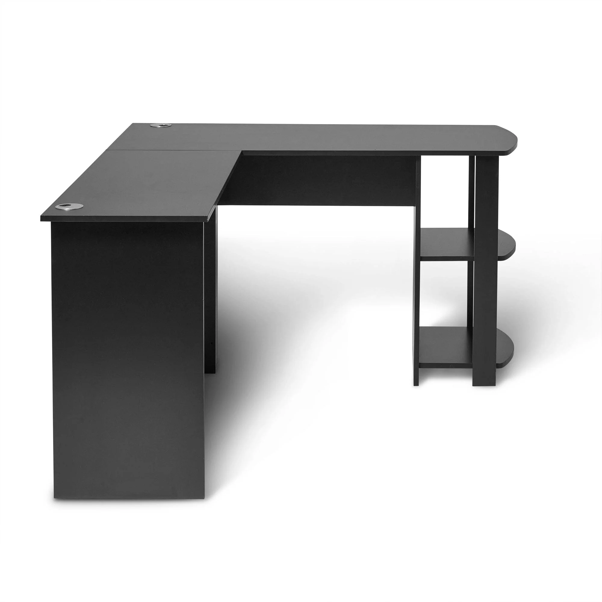 Essie L Shaped Desk in Black - Image 10