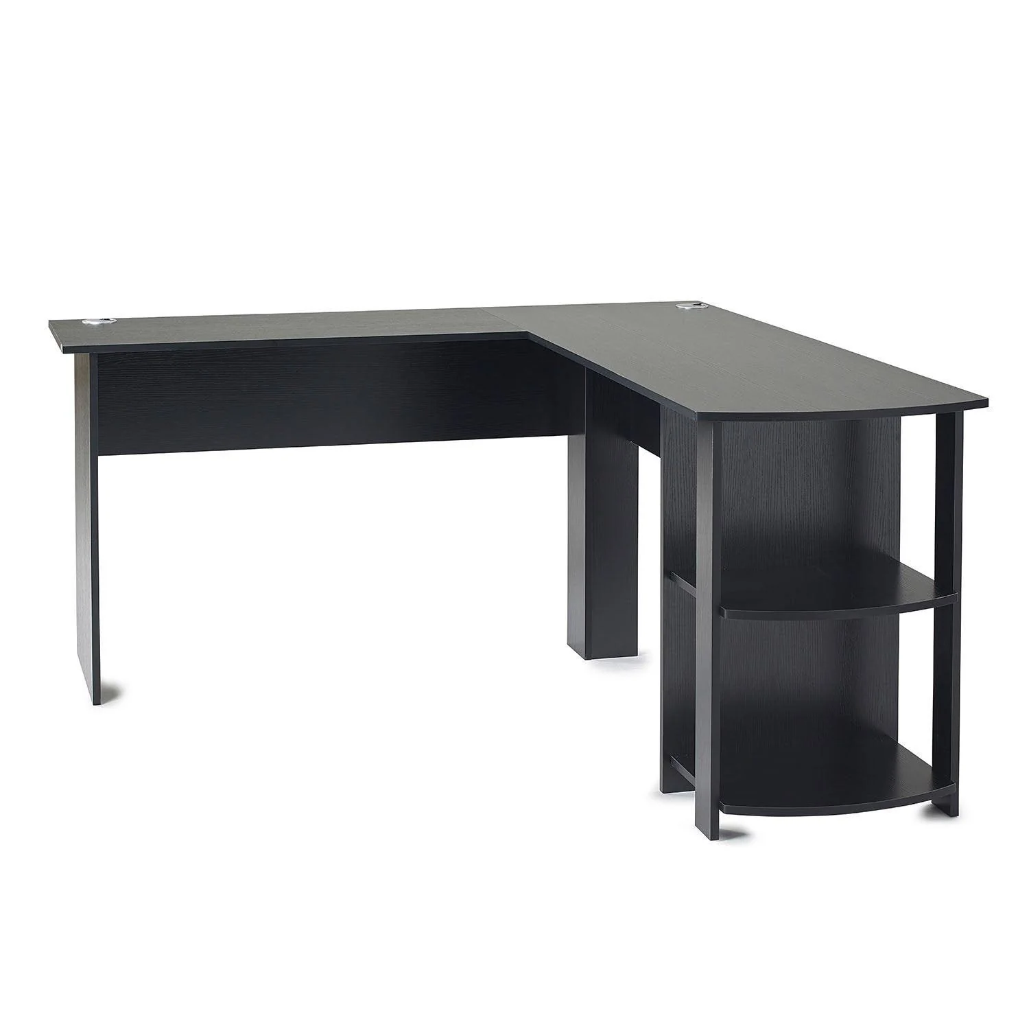 Essie L Shaped Desk in Black - Image 6