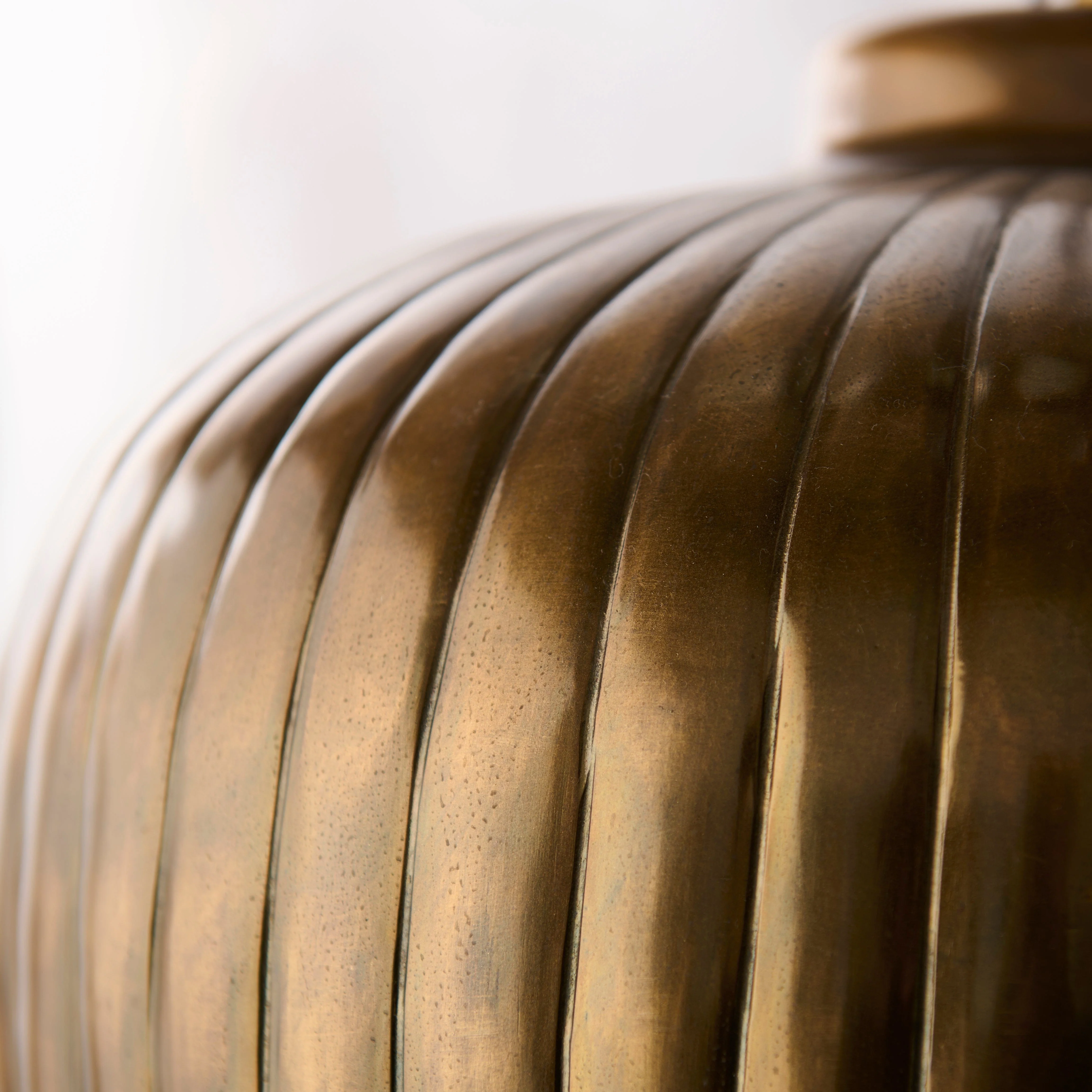 Elcombe Large Metal Light Pendant - Bronze - Image 6
