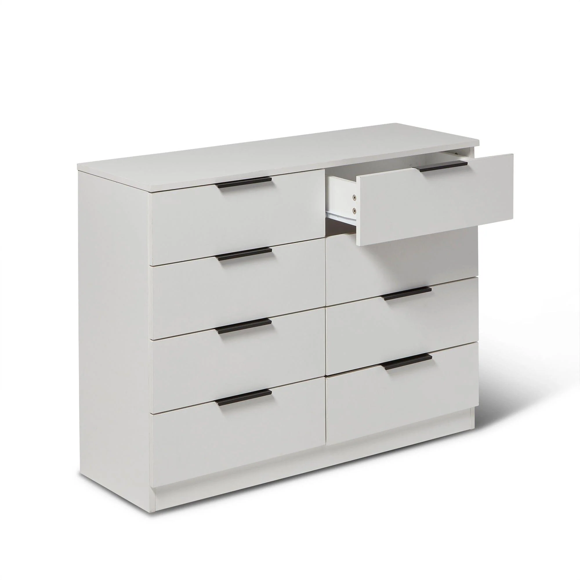 Essie Wardrobe & Drawers Bedroom Set - Pure White - Image 13