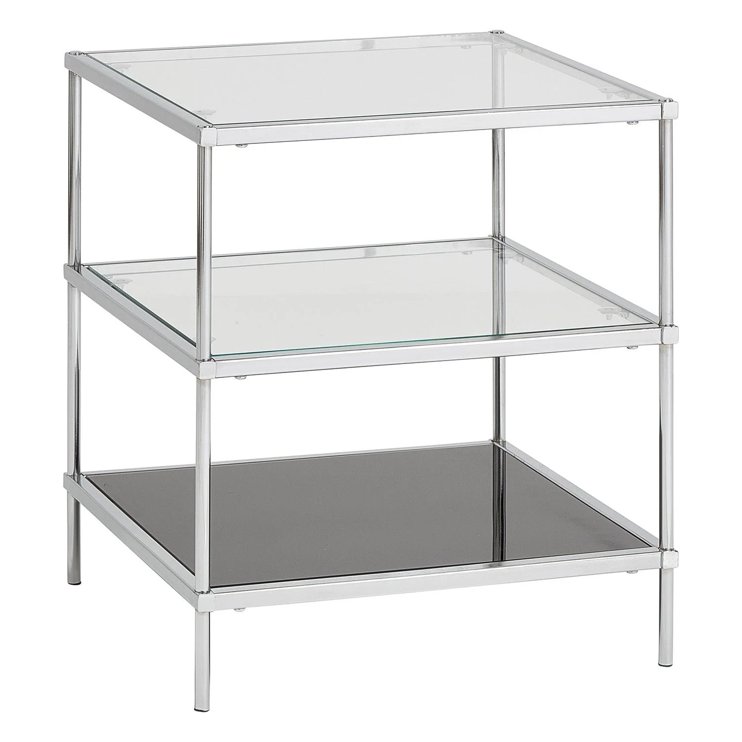 Evelyn Chrome Side Table - Image 2