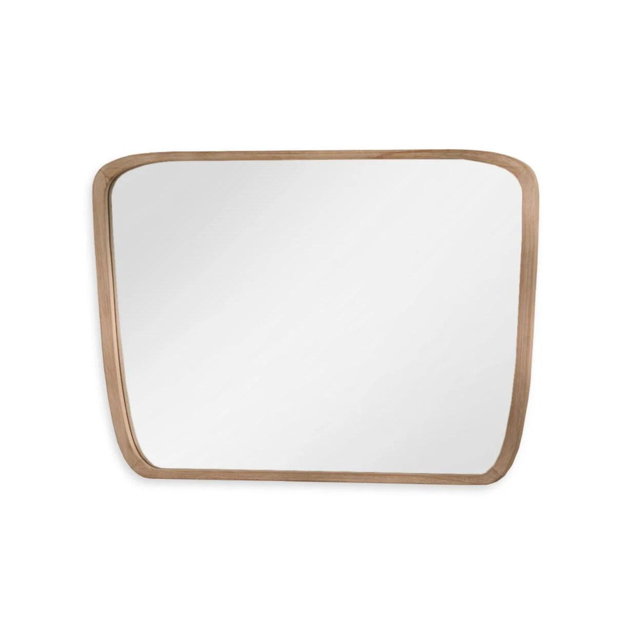 Farleigh Large Whitewash Wooden Mirror - Image 3