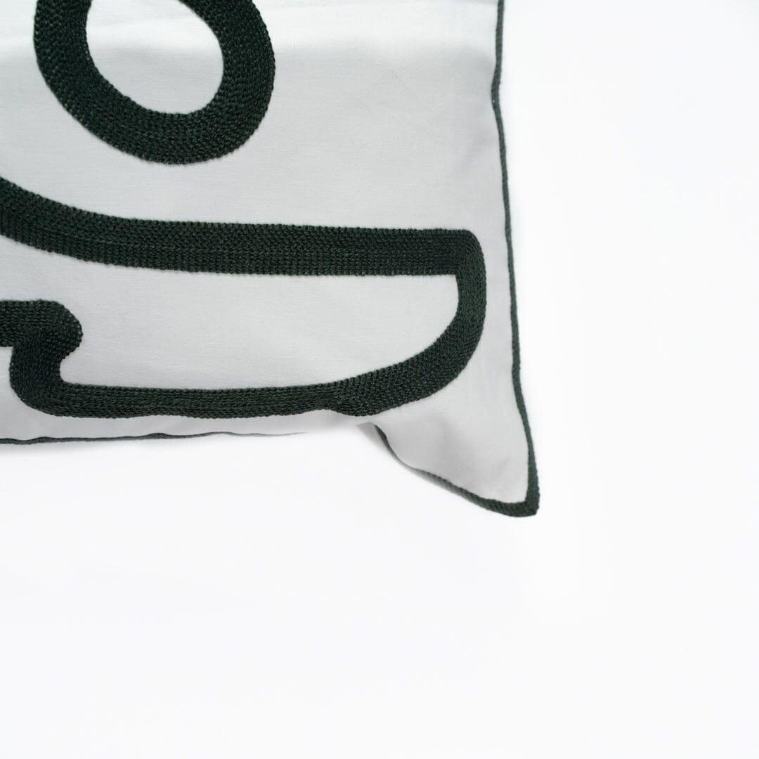 Epworth 45x45cm Cushion Cover - Forest Green - Image 3