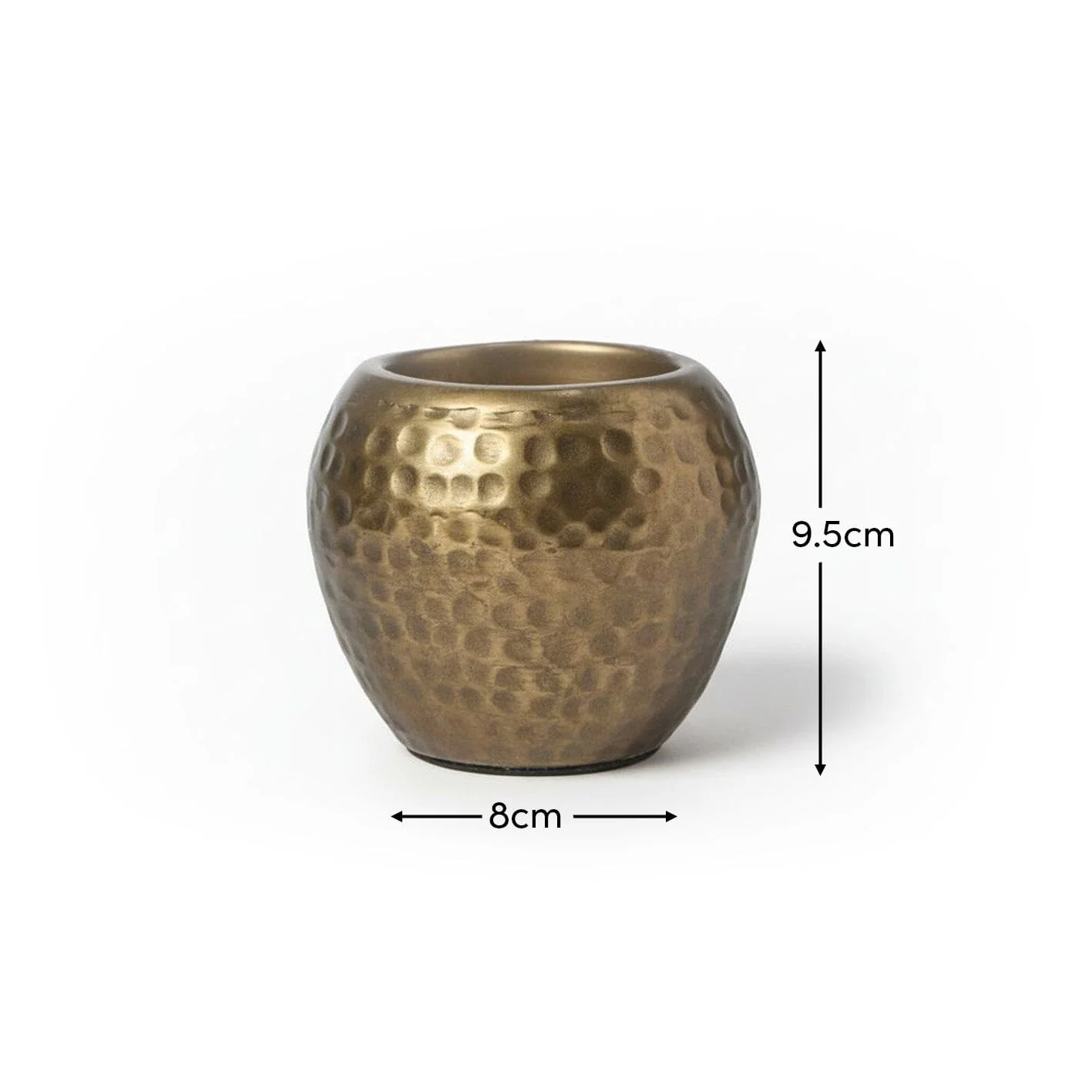 Hale Small Metal Candle Holder - Gold - Image 7
