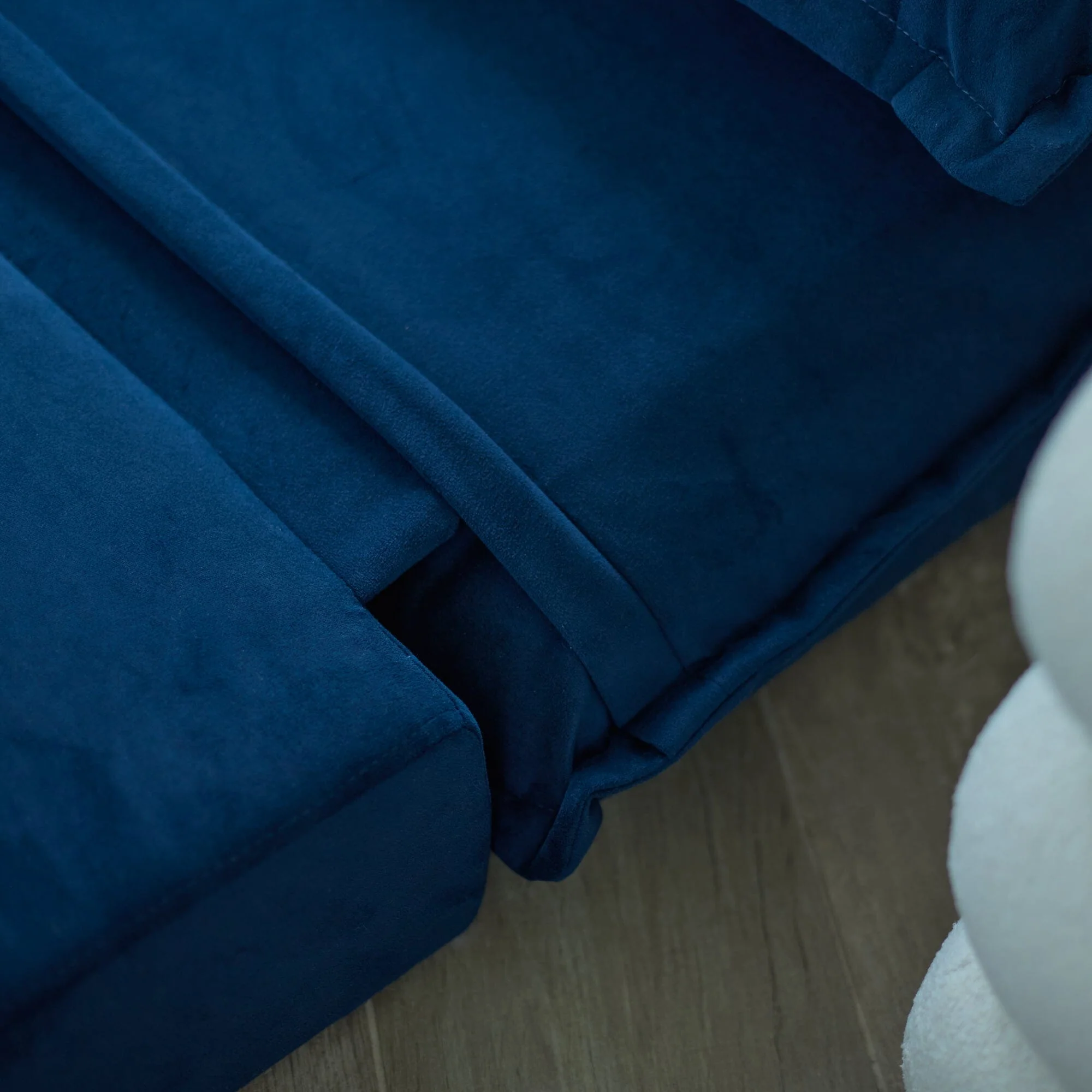 Harlow 2 Seater Double Sofa Bed - Ink Velvet - Image 8