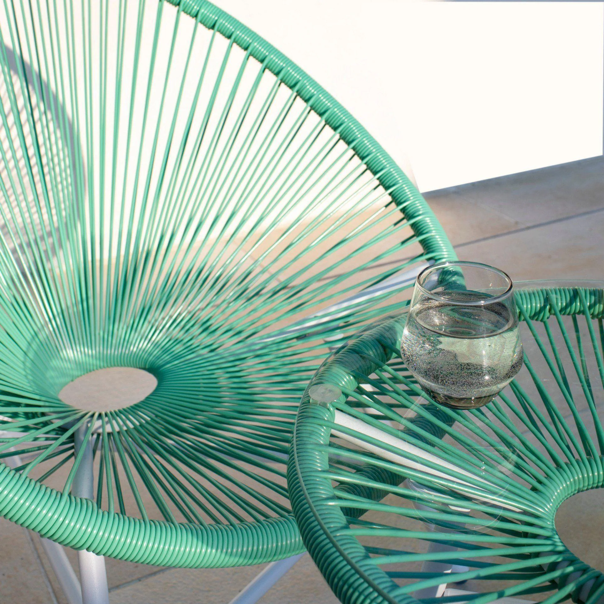 Outlet - Hebe String Bistro Set Mint - Image 3