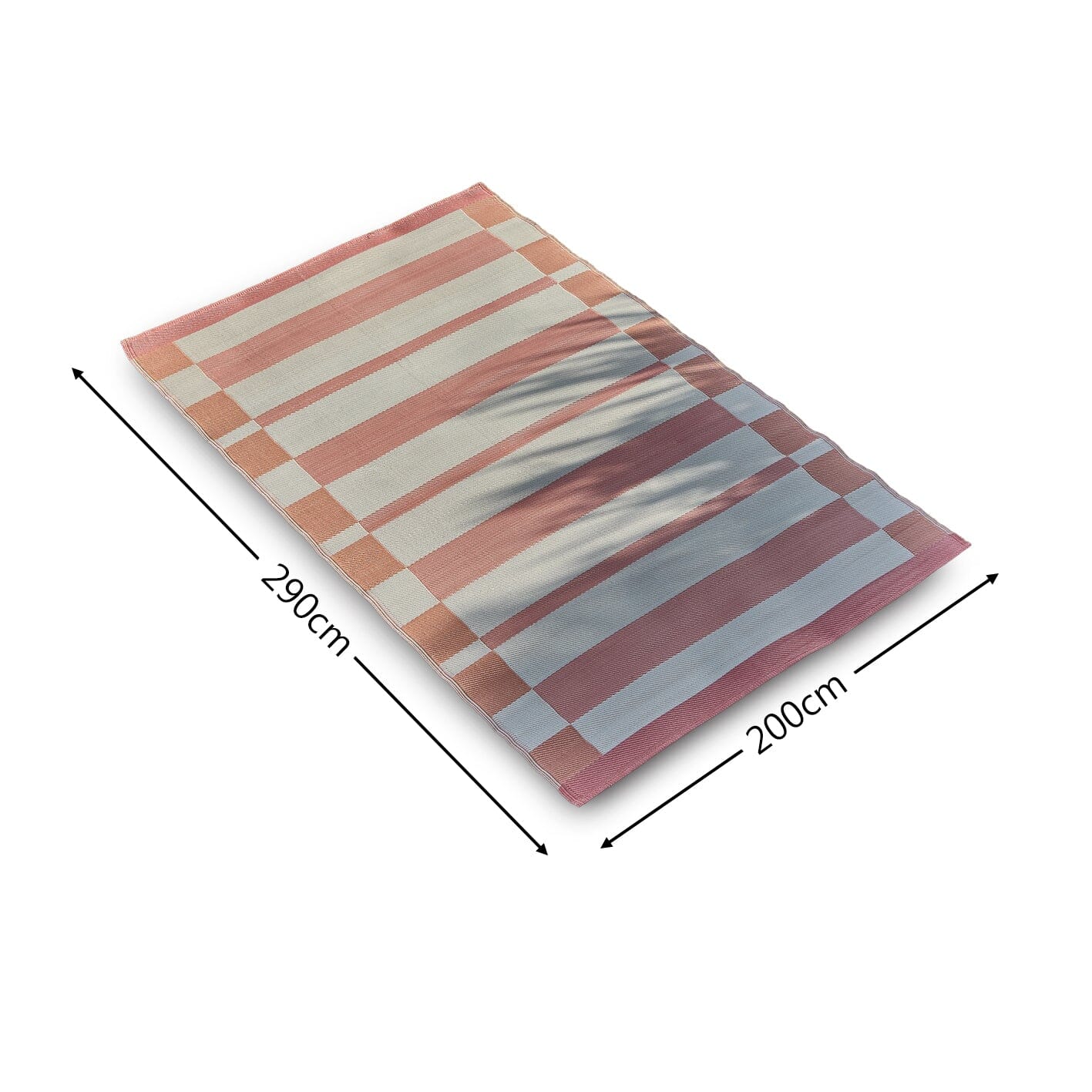 Hemsby 200x290cm Outdoor Rug - Paprika - Image 13