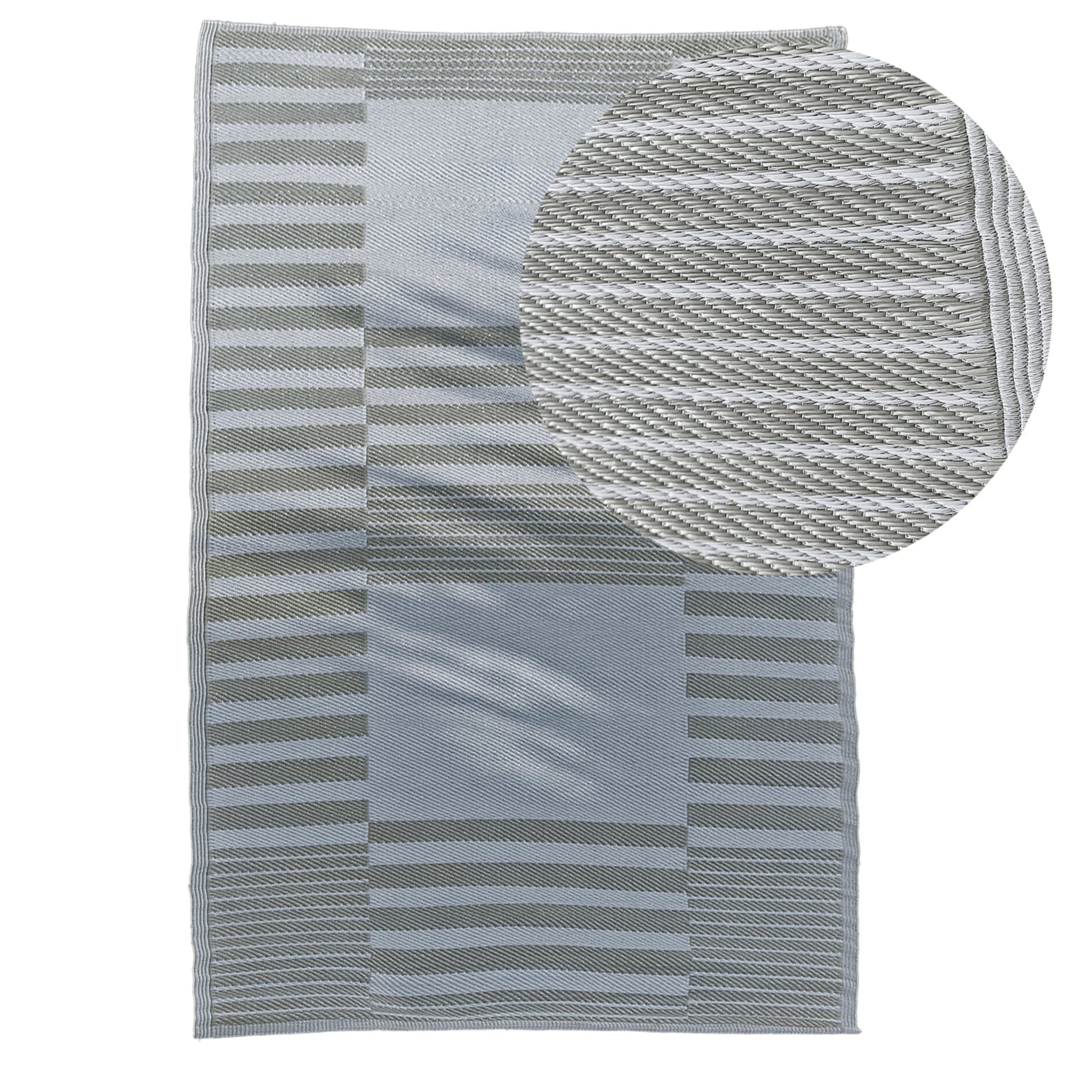 Hemsby 200x290cm Outdoor Rug - Taupe