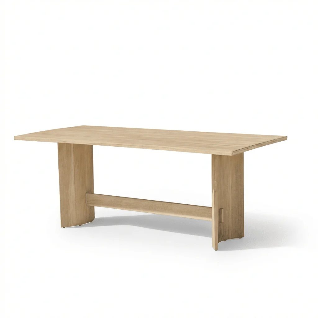 Imani Wooden Garden Coffee Table - Light Brush Acacia - Image 7