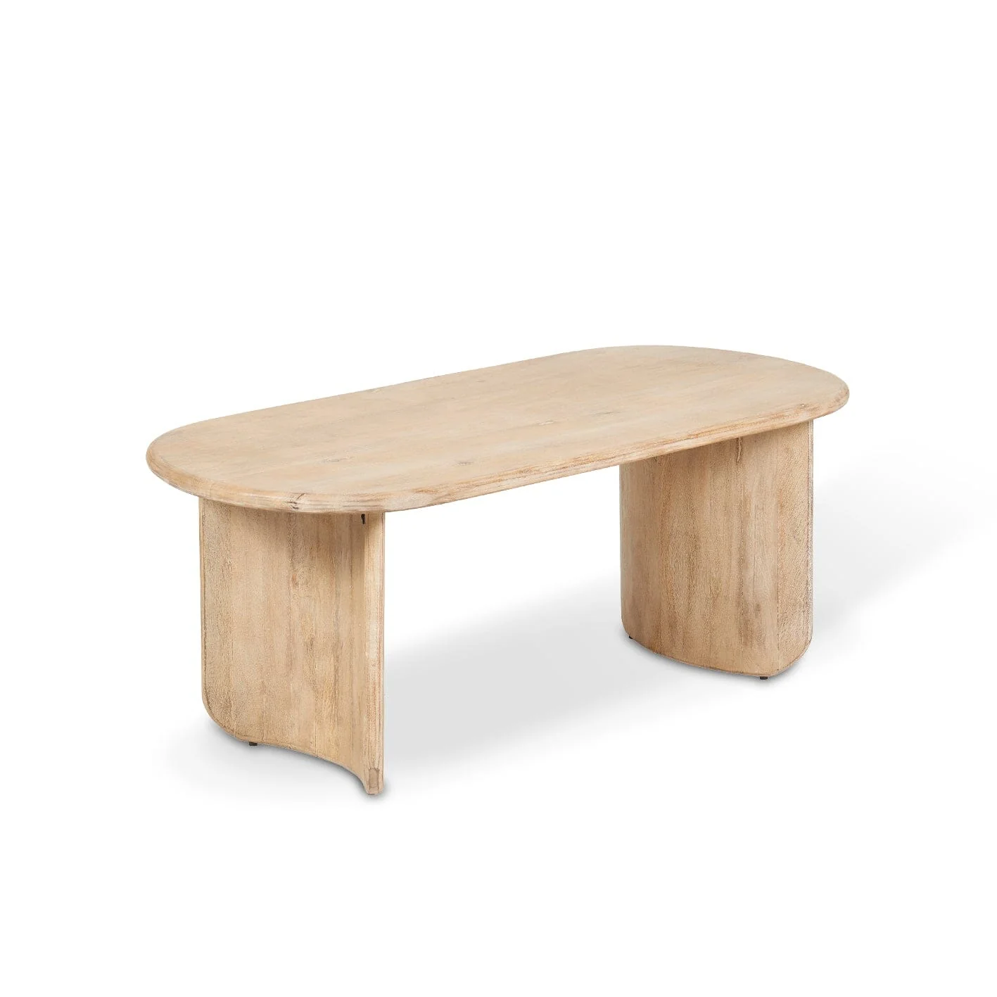 Imogen Chalked Mango Wood Coffee Table - Image 7