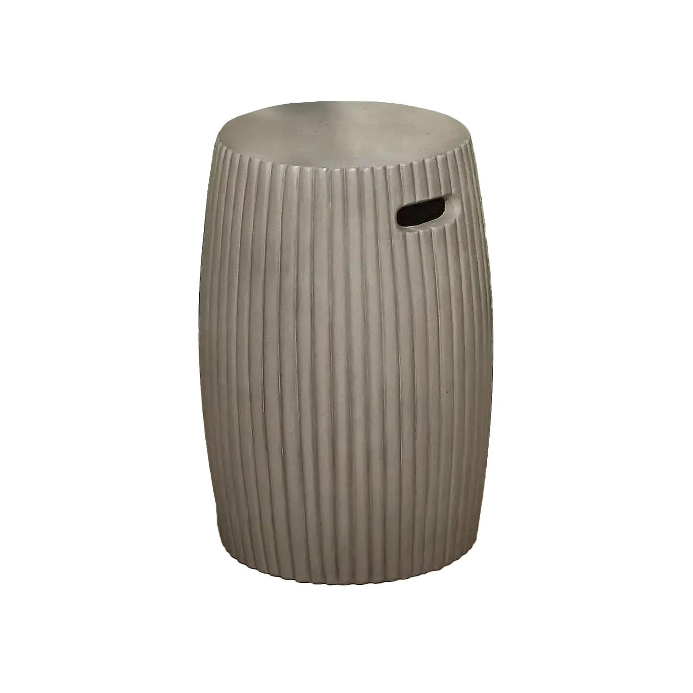 Jabari Small Dark Grey Side Table - Image 5