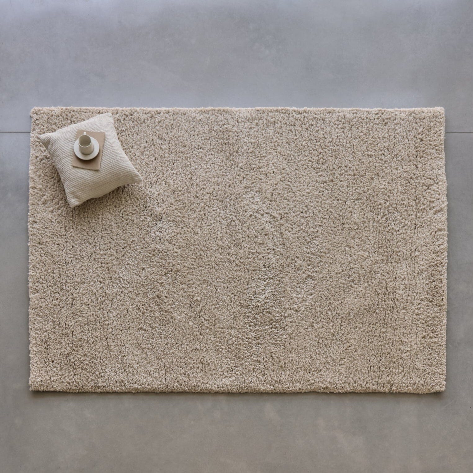 Kingsley Polyester Rug - Taupe - 160 x 230cm
