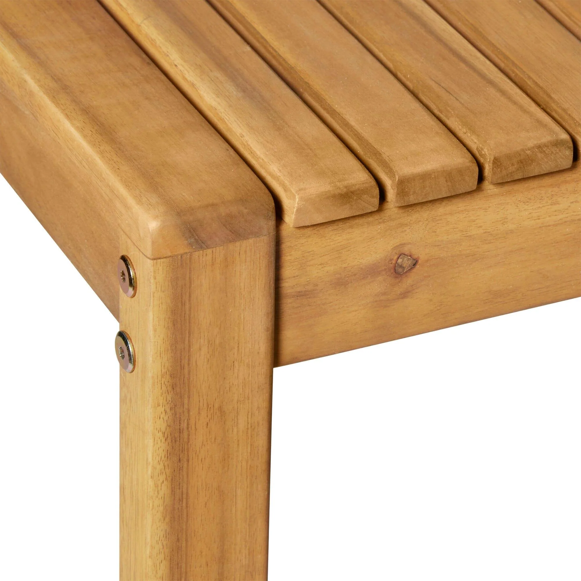 Lennox 6 Seater Outdoor Wooden Dining Table - Image 7