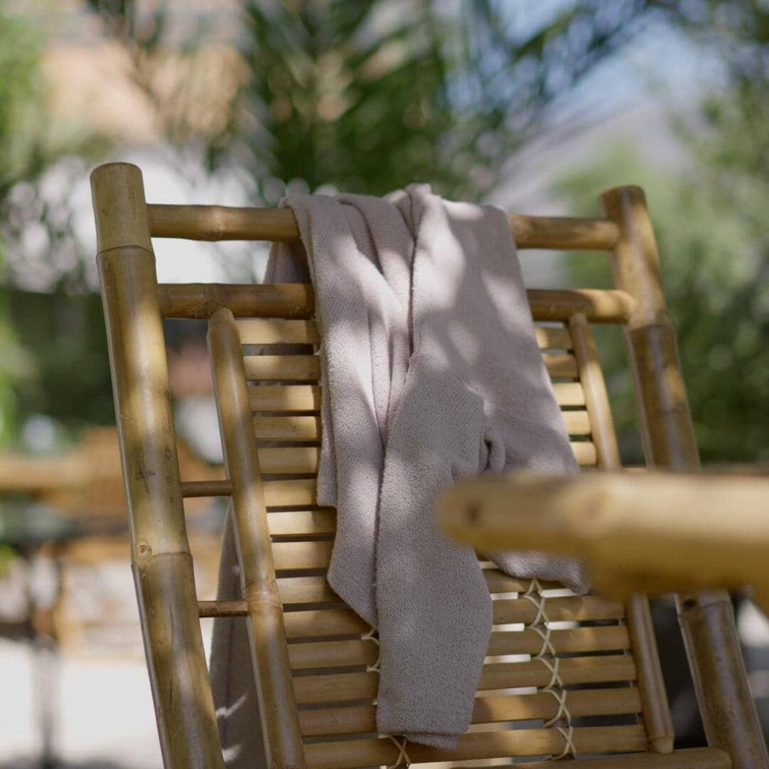 Lila Bamboo Garden Folding Chair - Set of 2 - Image 5