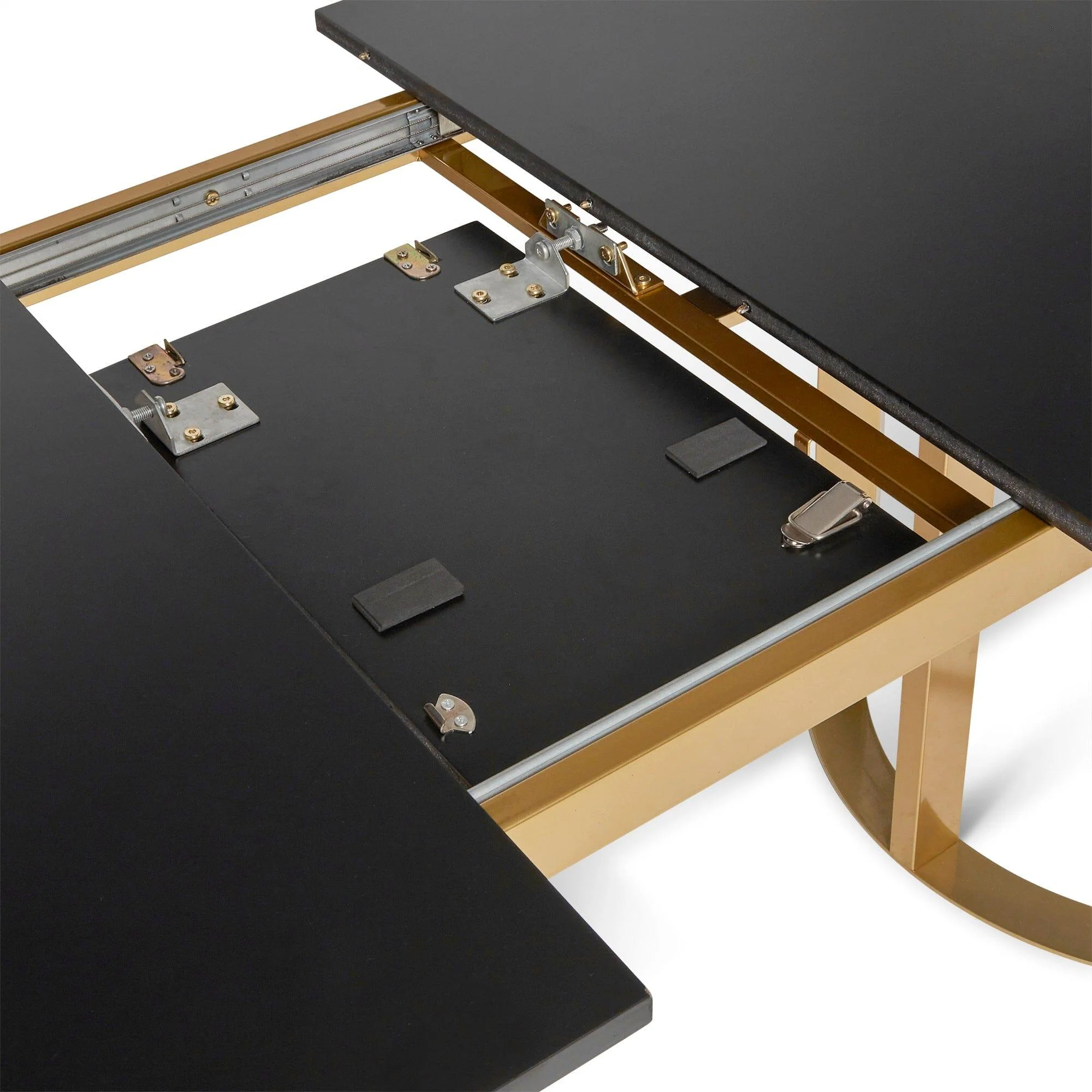 Lua Noir Black Dining Table - Extendable - Image 11