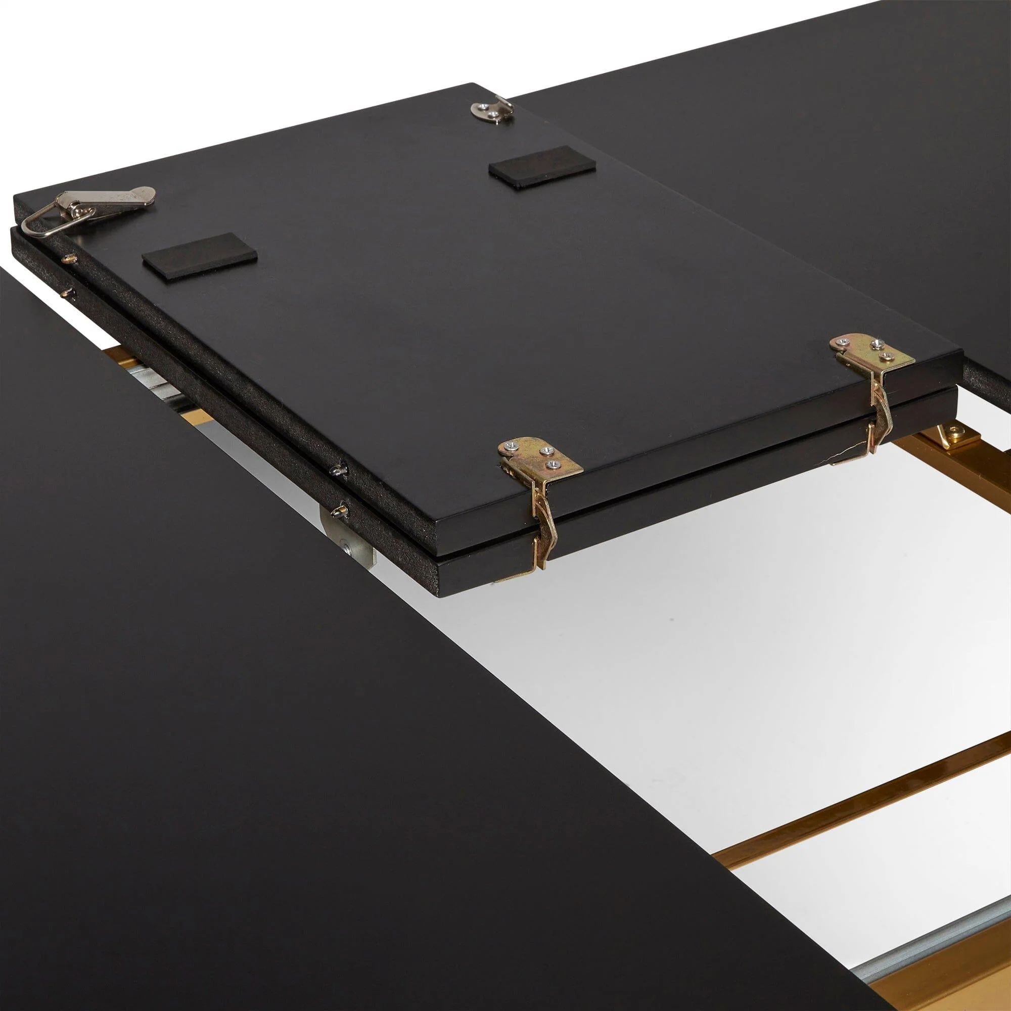 Lua Noir Black Dining Table - Extendable - Image 9