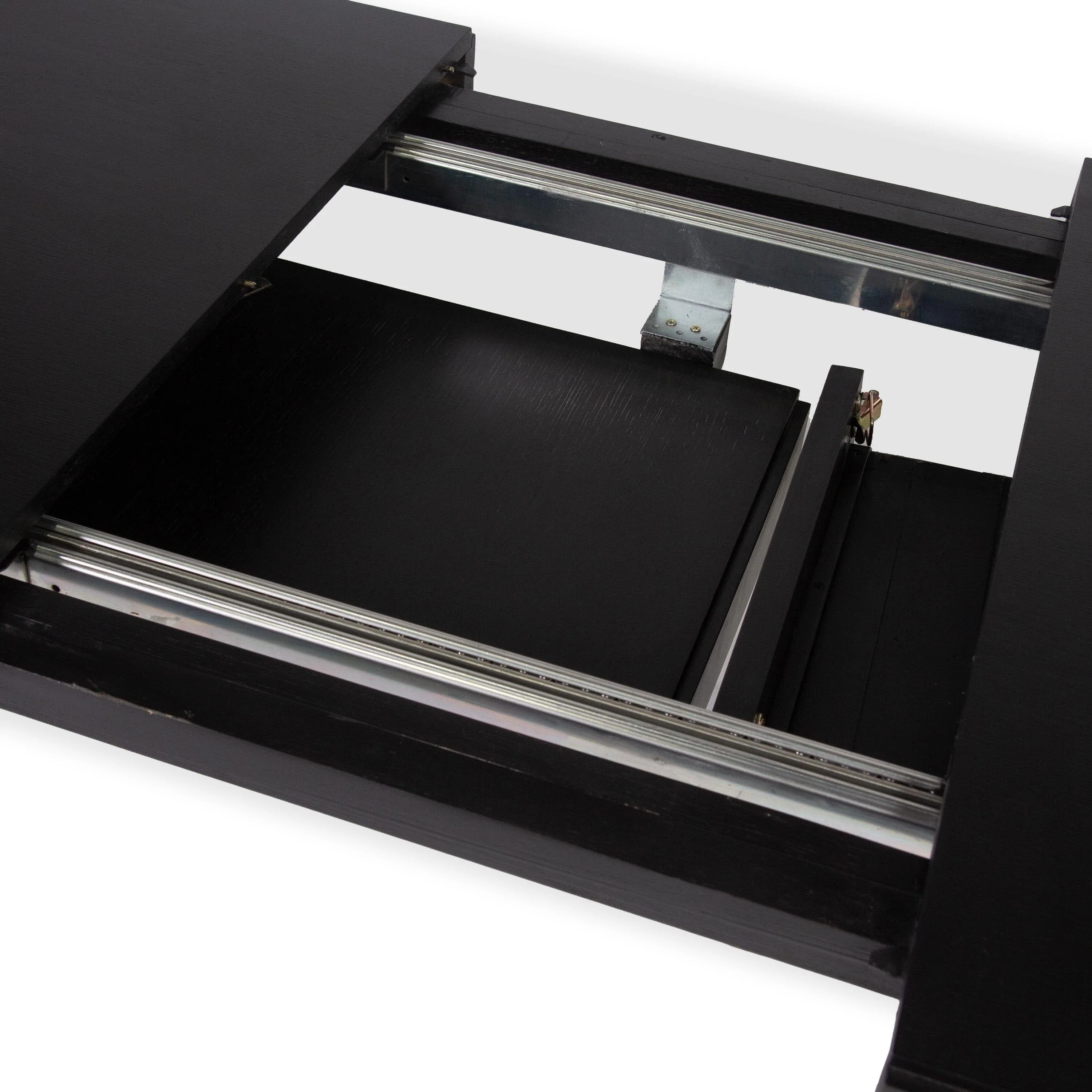 Magnus Black Wood Dining Table - Extendable - Image 8