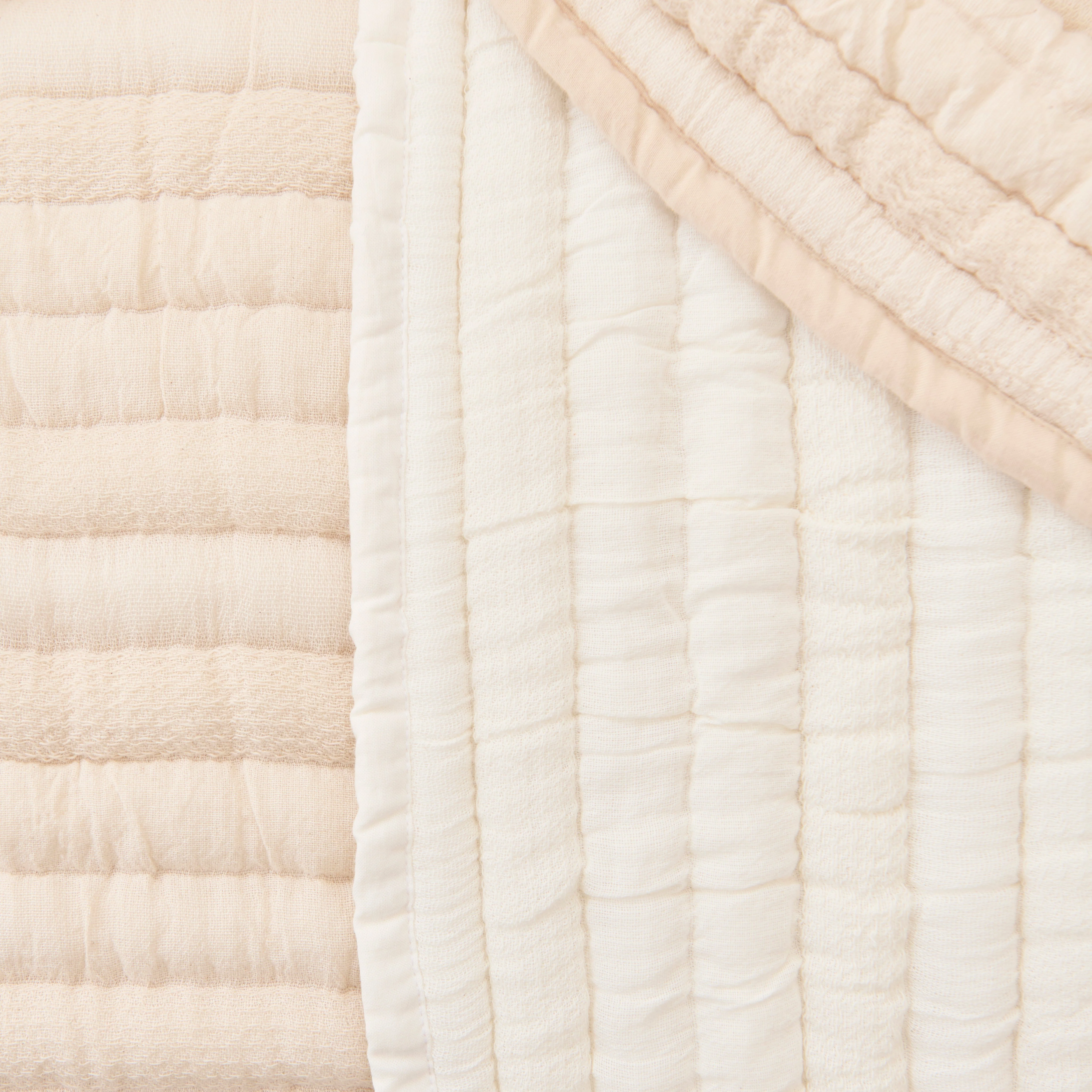 Malton 200x220cm Cotton Bedspread - White - Image 2