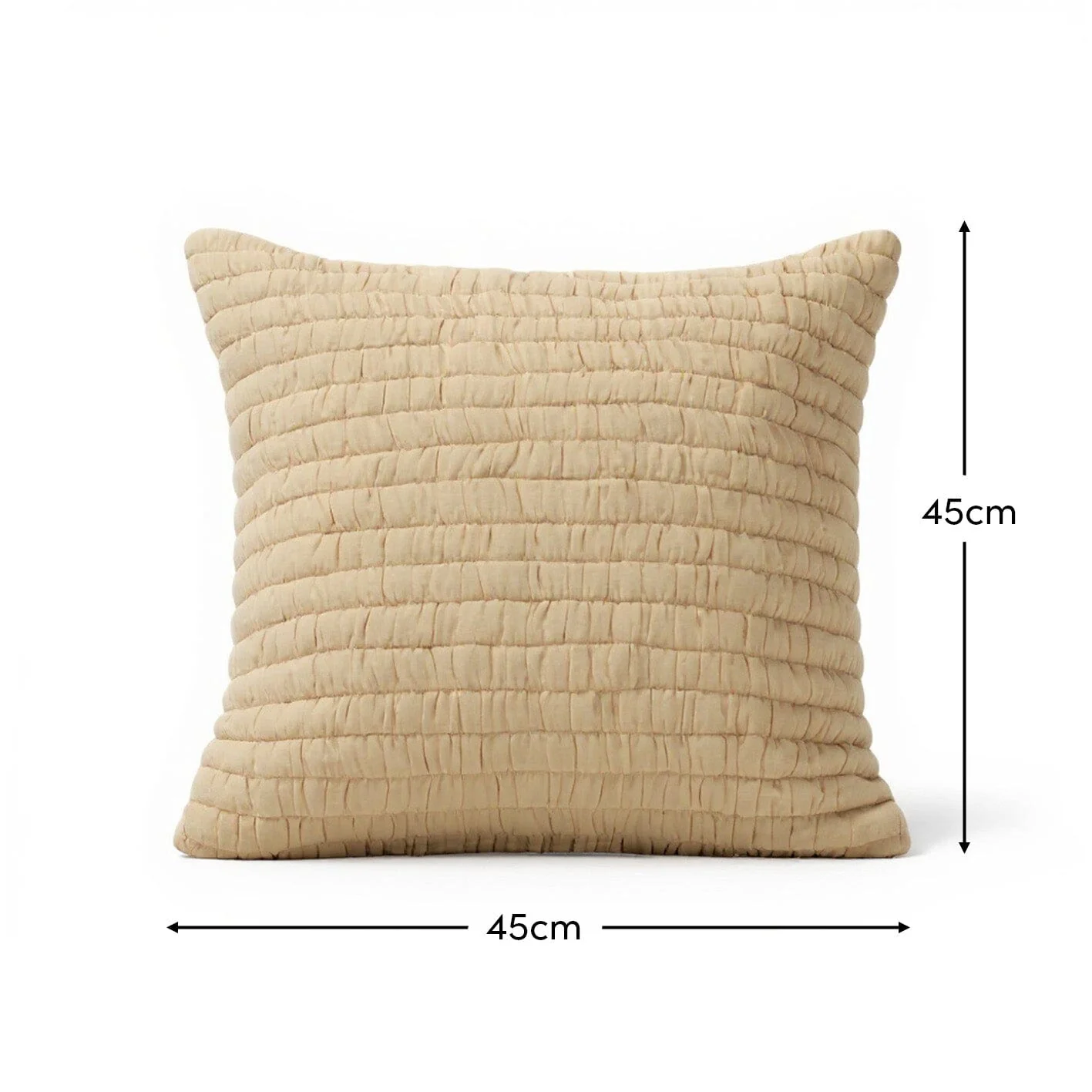 Malton 45 x 45cm Cotton Cushion Cover - Natural - Image 10
