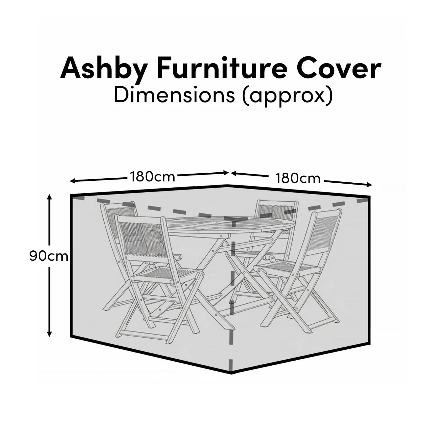 Medium Round Garden Furniture Cover - Ashby - Kemble - Ezra - Image 7