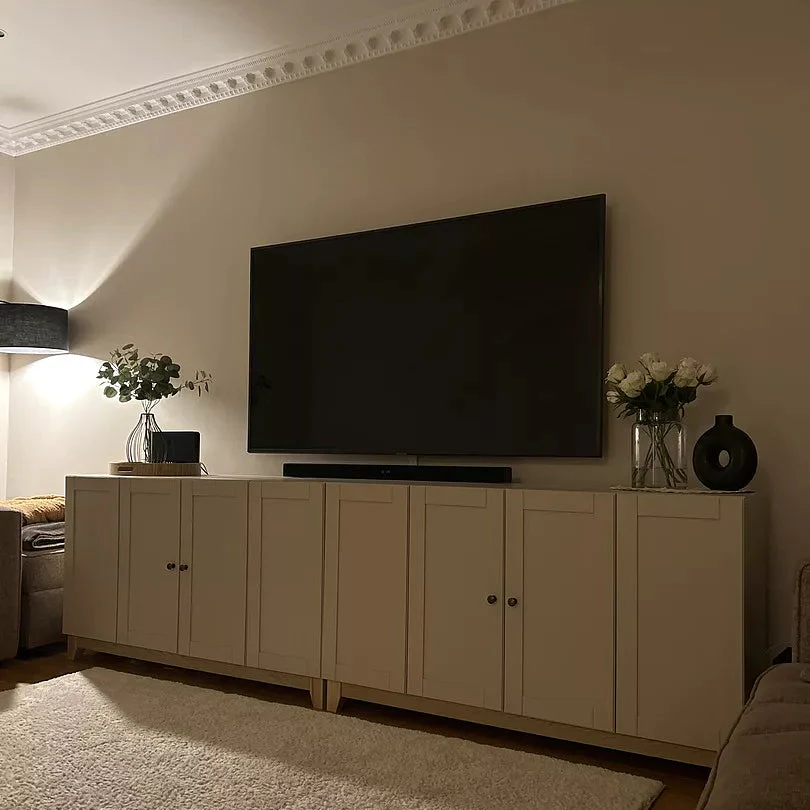 Morgan 2 Door Sideboard - Taupe - Image 7