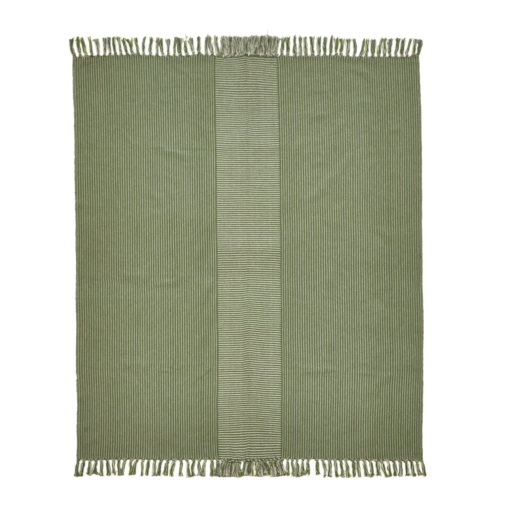 Odisha 125x150cm Green Throw