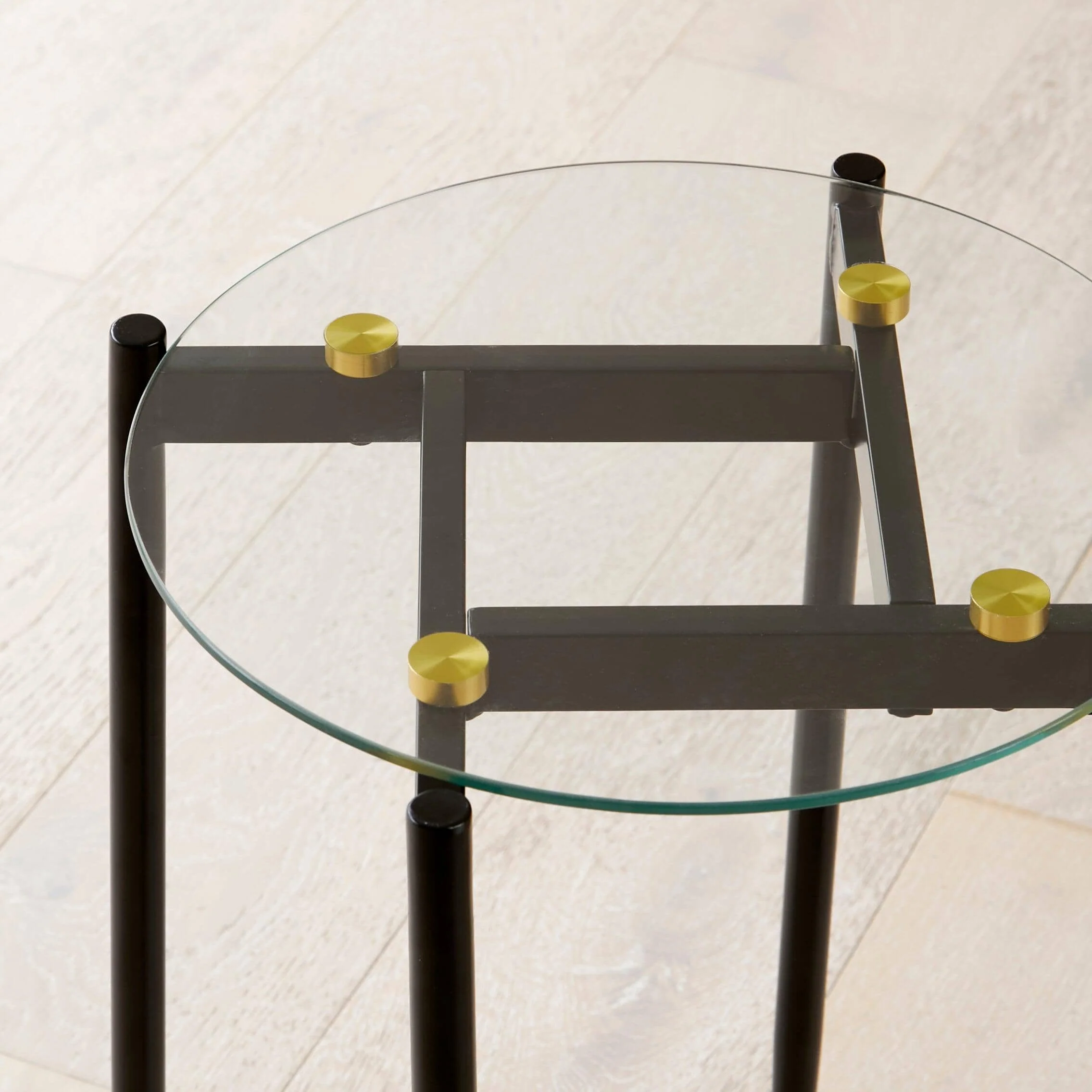 Oscar Small Black Side Table - Image 4