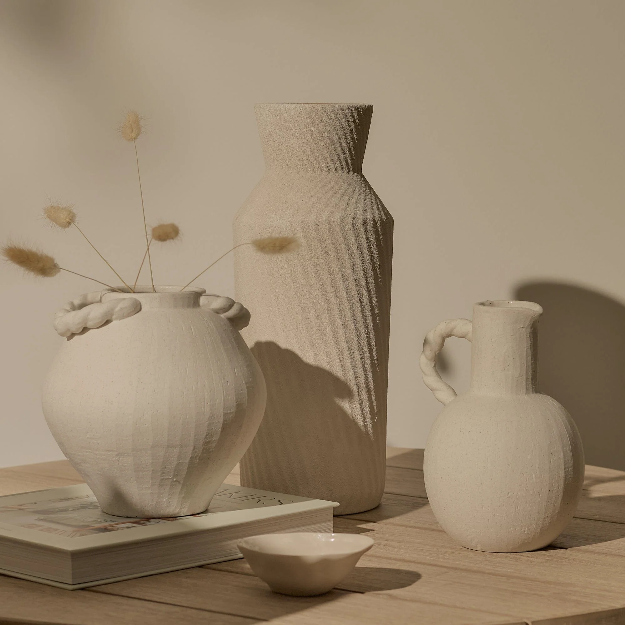 Bayswater 20cm Ceramic Jug - Beige - Image 7