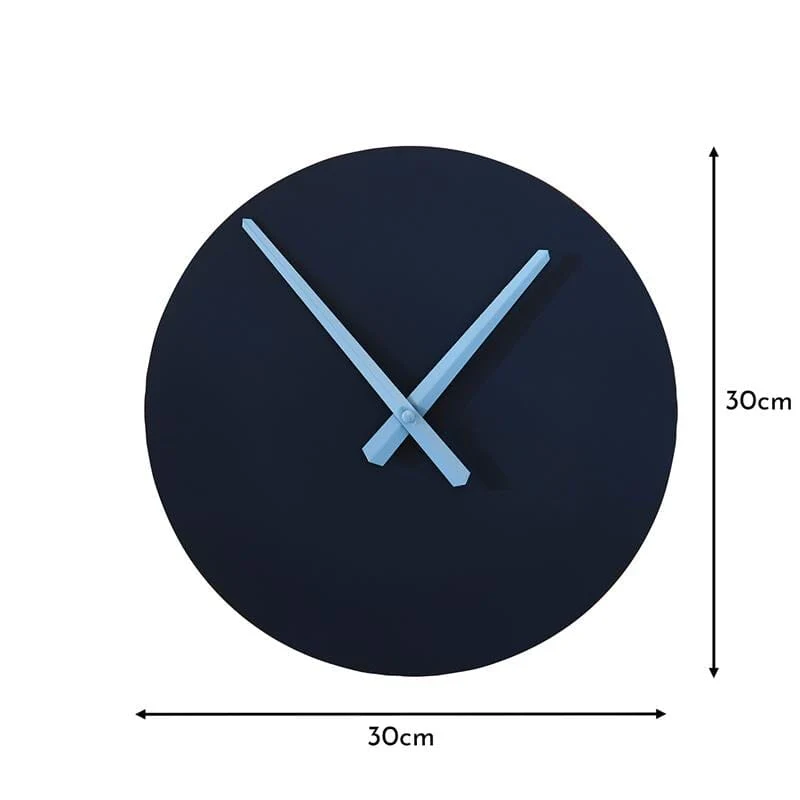 Carn Small Round Wall Clock - Ink - Image 3
