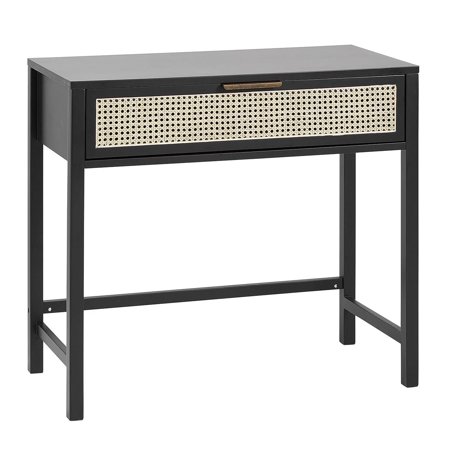 Charlie Black Dressing Table with Draw - Image 3