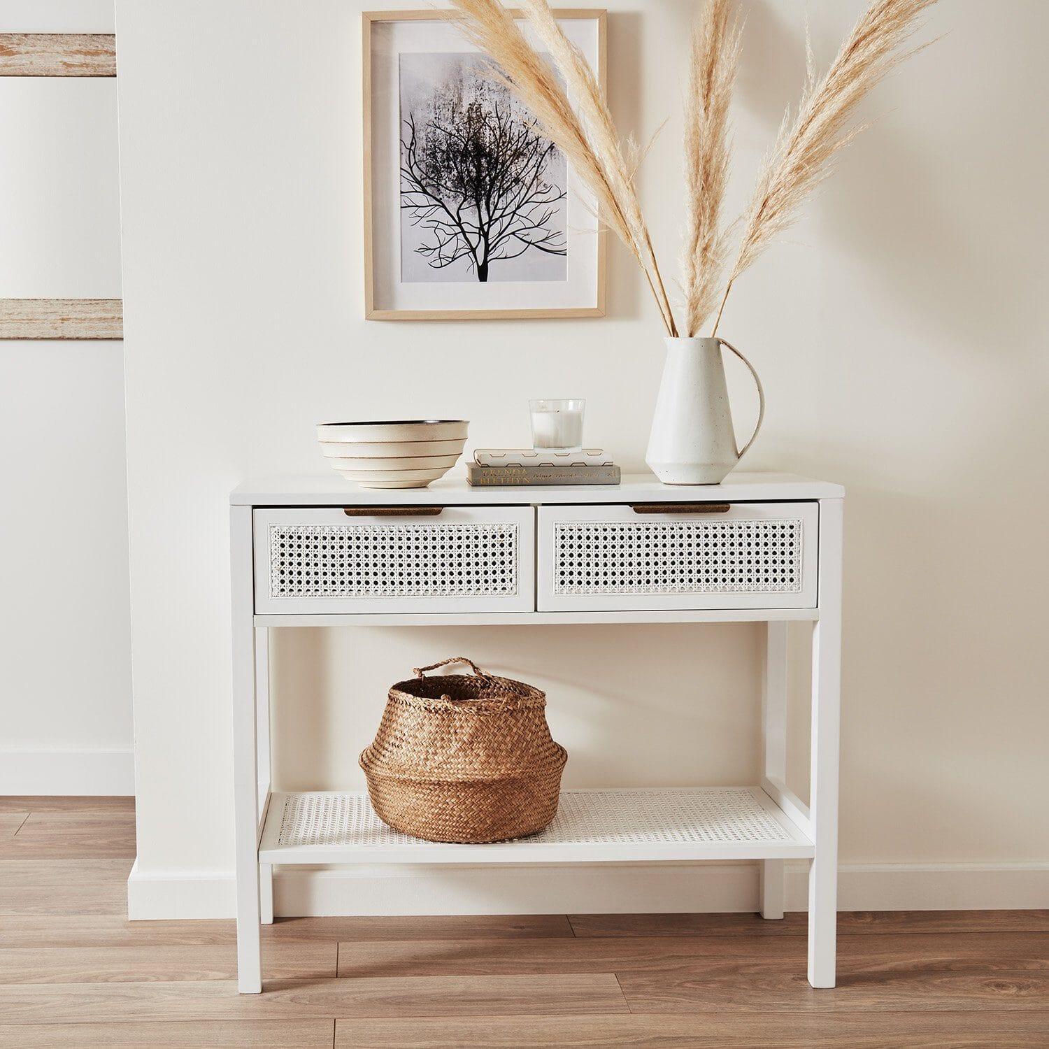 Outlet - Charlie Console Table - White - Image 3