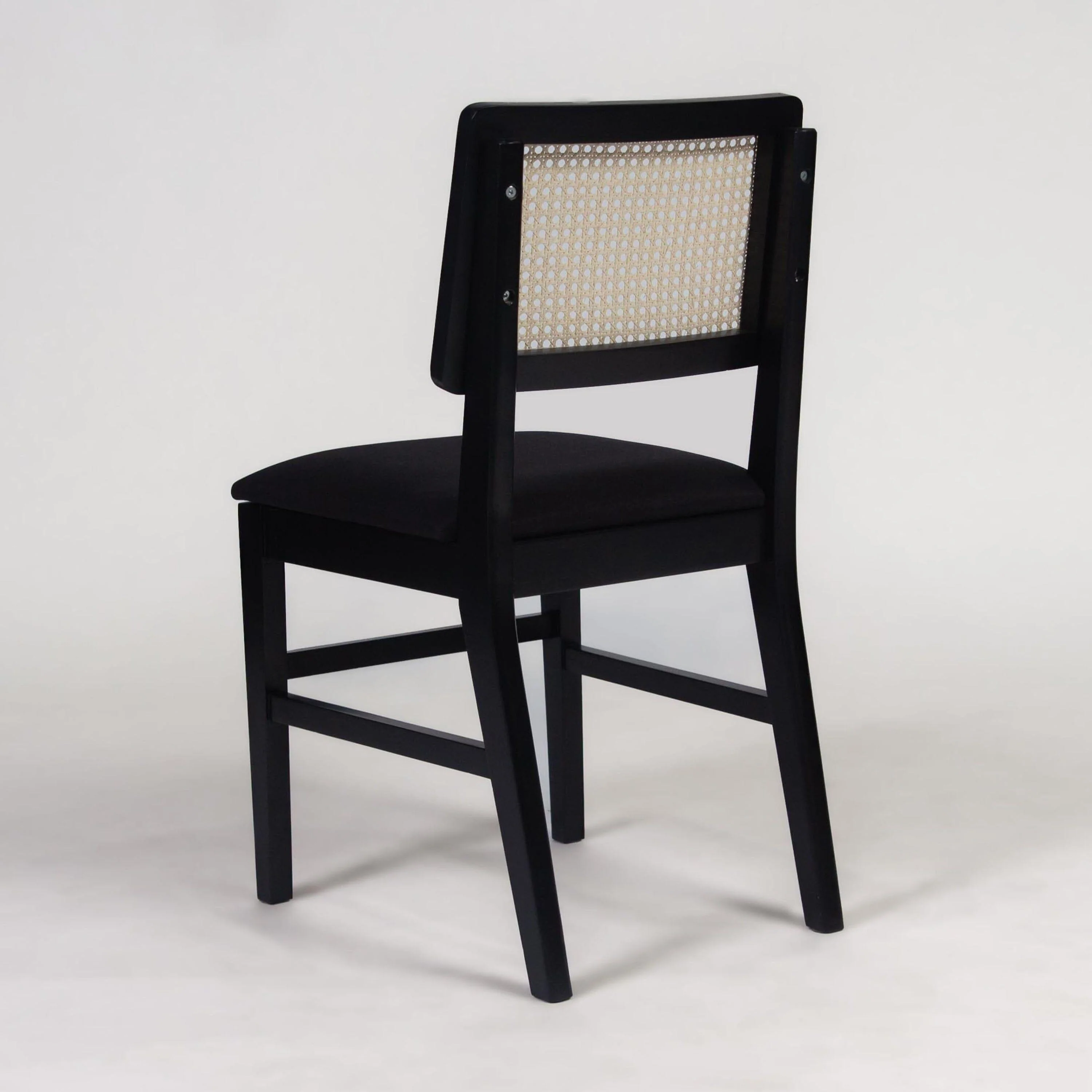 Outlet - Charlie Dining Chair - Set of 2 - Black - Image 4