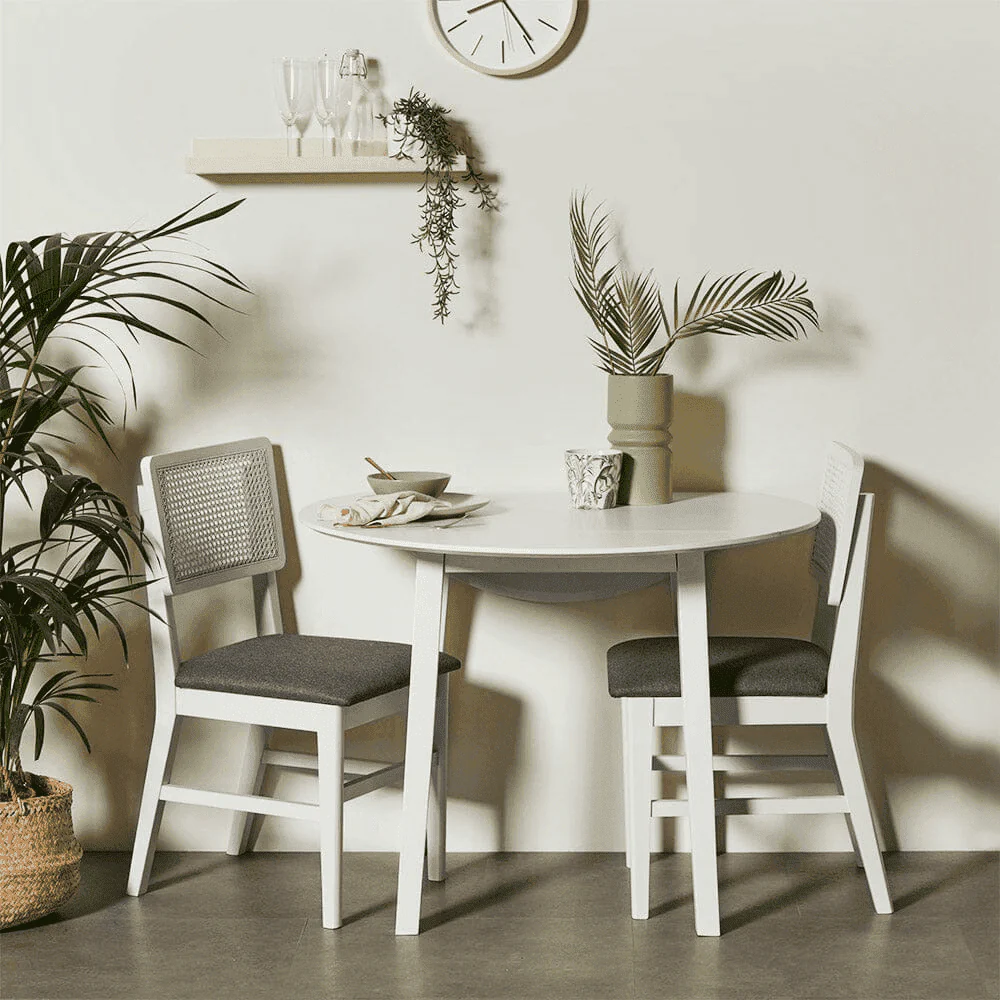 Outlet - Charlie Dining Chair - Set of 2 - White