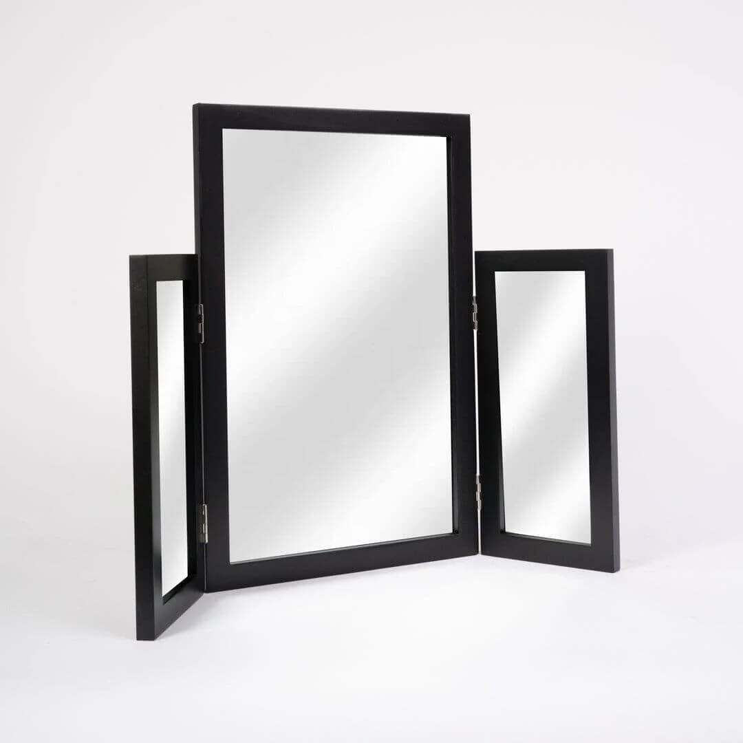 Outlet - Charlie Dressing Table Mirror - Black
