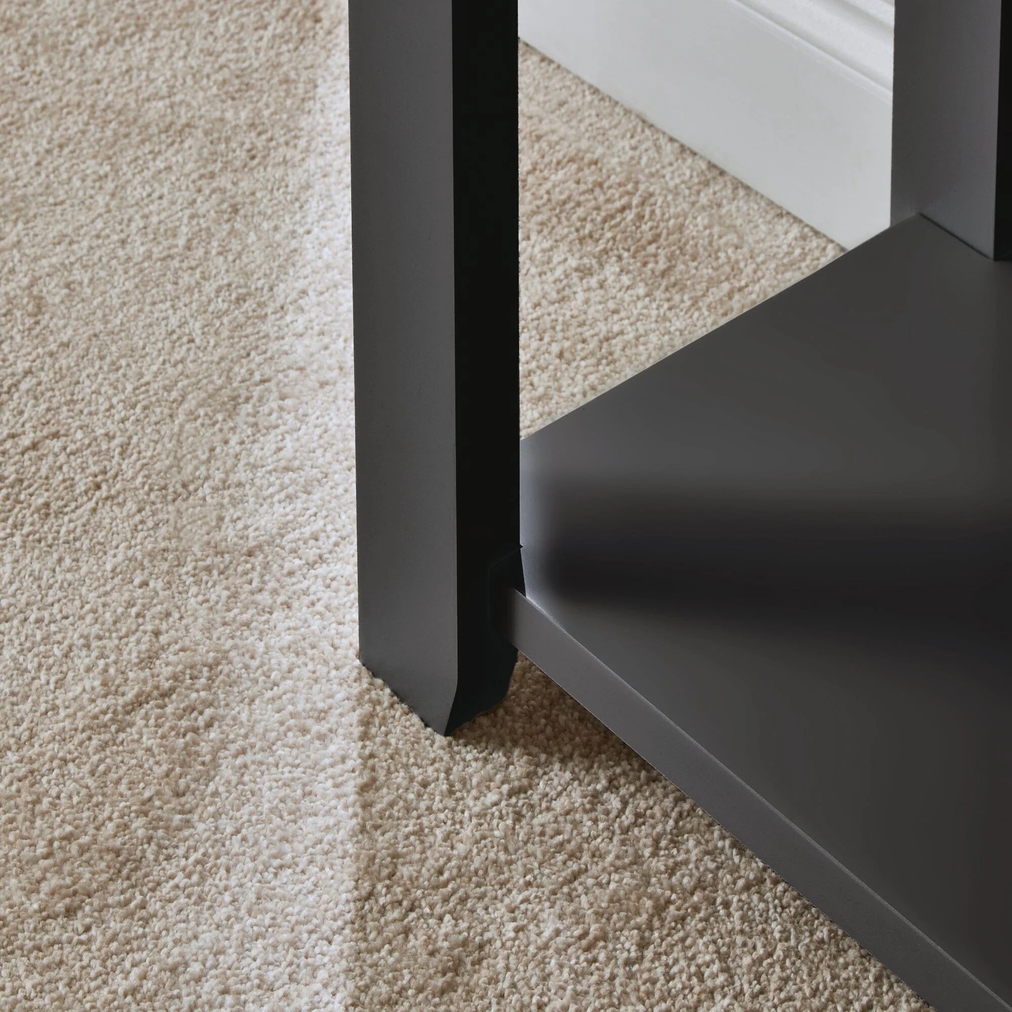 Outlet - Chatsworth Slate Grey 2 Drawer Console Table - 120cm - Image 4