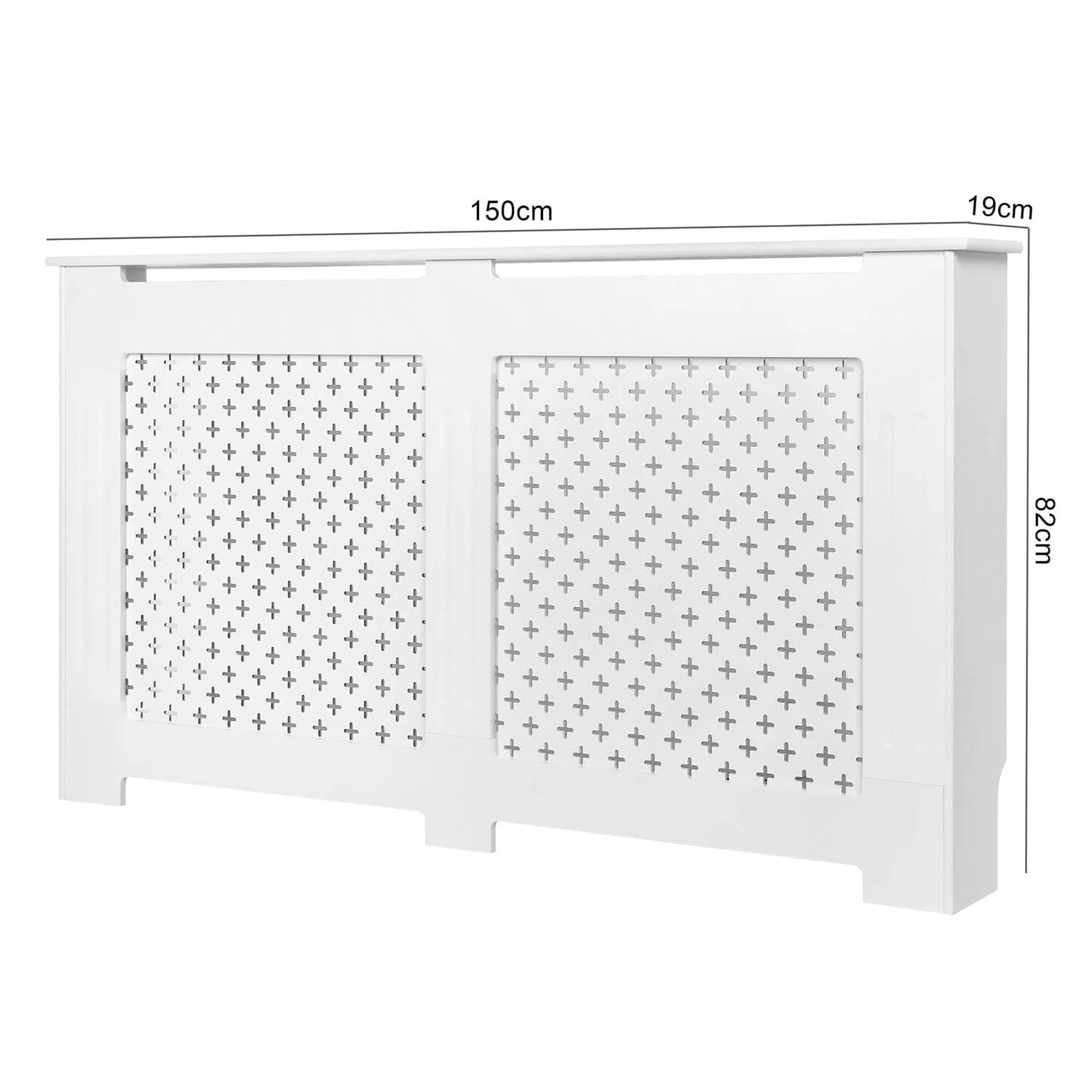 Outlet - Emma radiator cover - white - large - Image 4