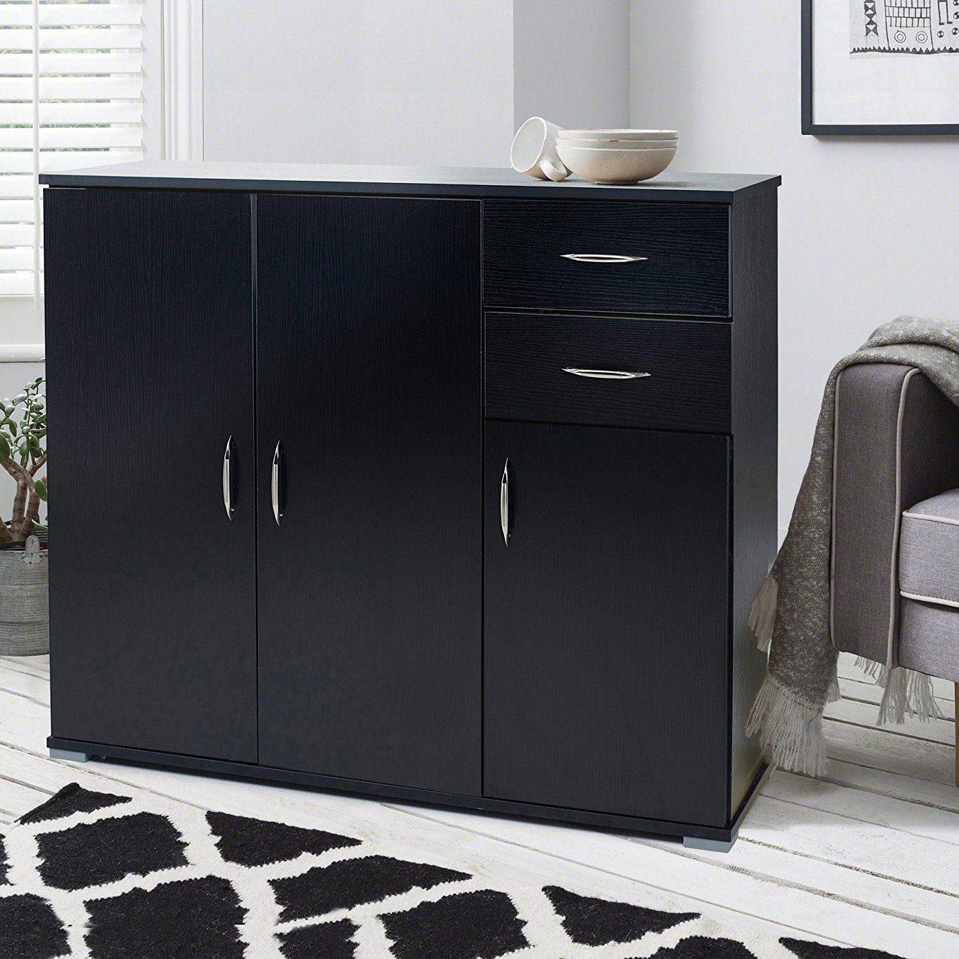 Outlet - Essie - storage cabinet - home office - black